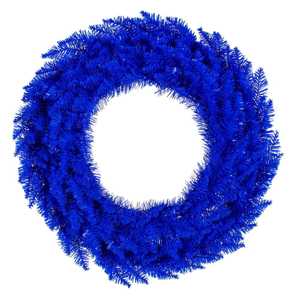 24” Blue Fir Wreath 210Tips