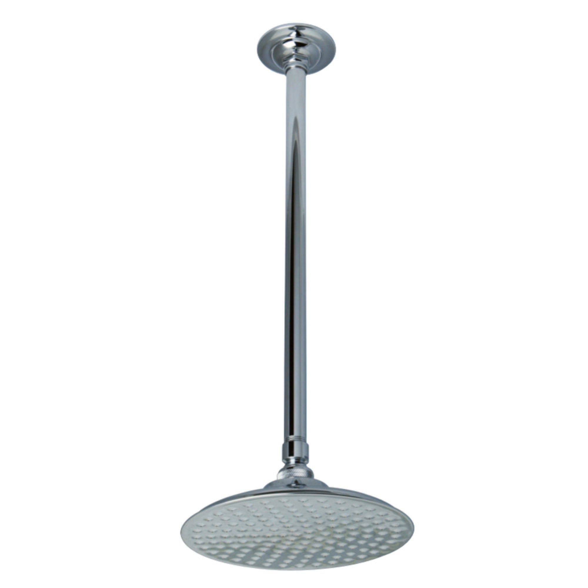 Kingston Brass K236K21 Trimscape 7-3/4 Inch Showerhead With 17 In. Ceiling Mount Shower Arm, Polished Chrome
