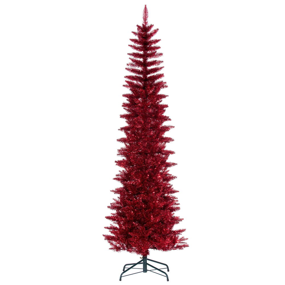 8.5' x 38” Red Tinsel Pencil 1363T