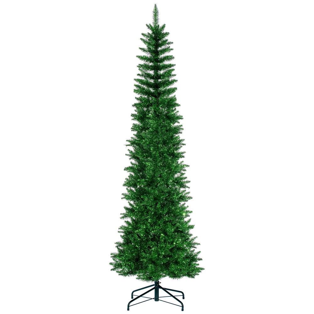 8.5' x 38” Green Tinsel Pencil 1363T
