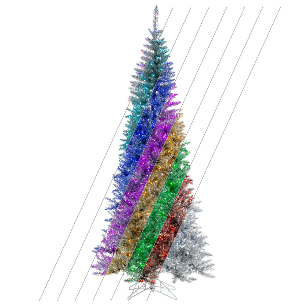 9' x 47″ Silver Slim DuraLit 702RGB
