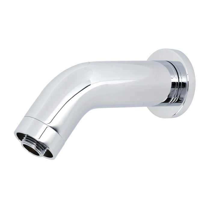 Kingston Brass Trimscape K850E1 Brass Trimscape Shower Arm With Flange, Chrome (L)5.4(D)1.5X(H)3.3