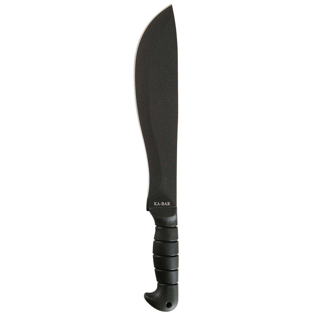 1248 - Ka-Bar Cutlass Machete, Black Leather/Cordura Sheath, Str Edge