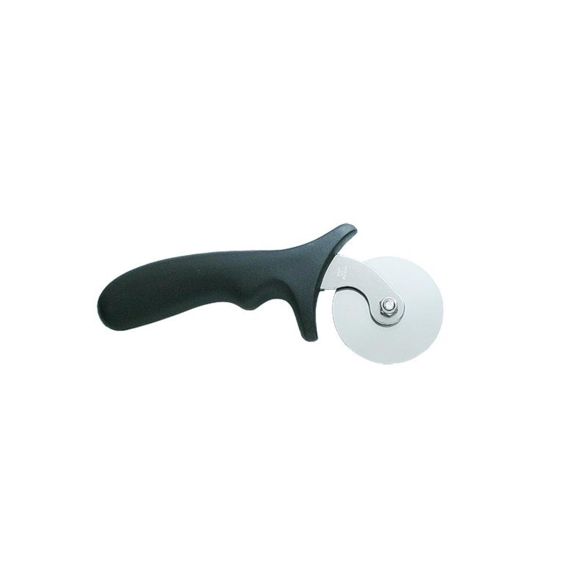 Kc-046 - Kanetsune Pizza Cutter (2.5') With Black Plastic Handle