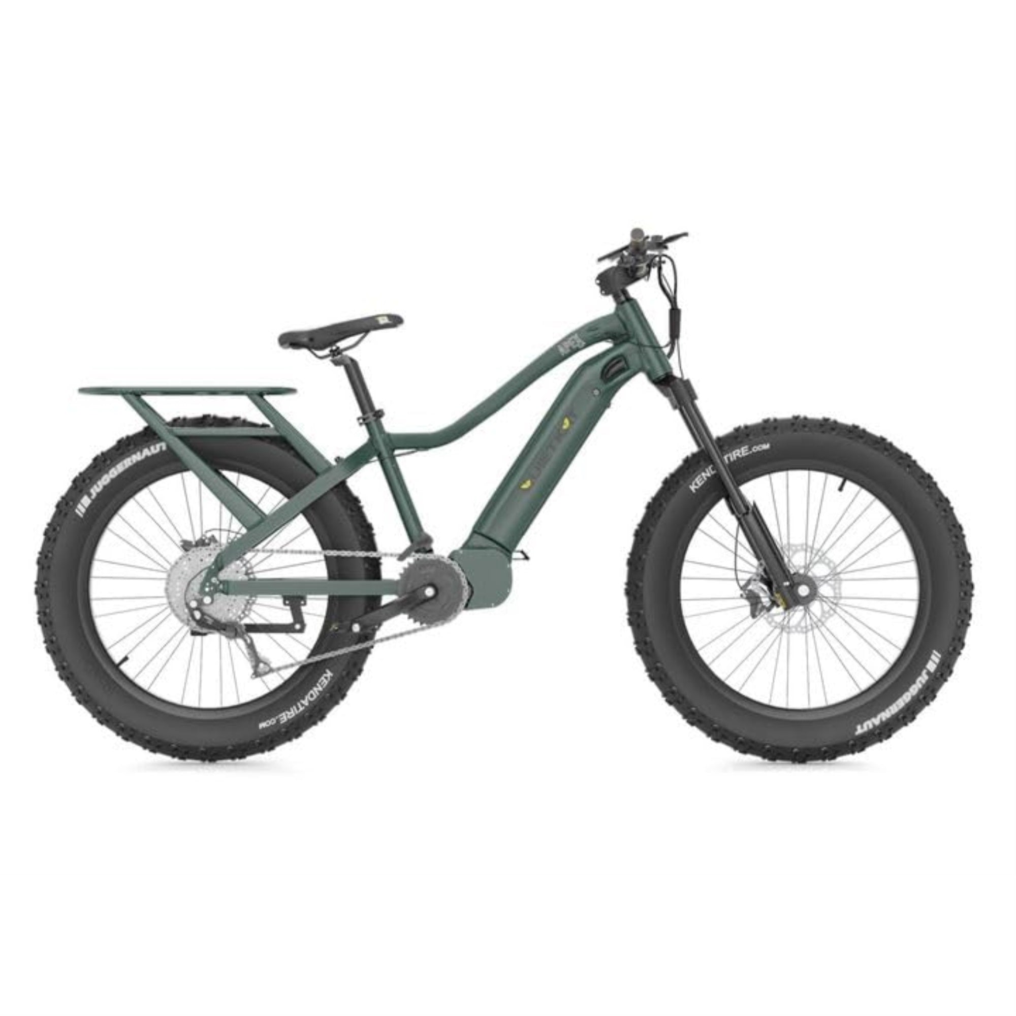 Quietkat 22 Apx 10 Mgr 17 2022 Apex 10 E-Bike - 1000W, 17' Frame, Midnight Green