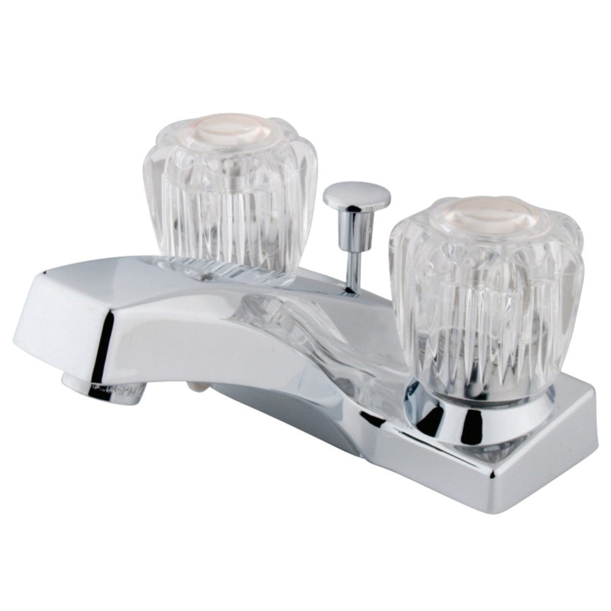 Kingston Brass Kb101 4 In. Centerset Bathroom Faucet, Polished Chrome