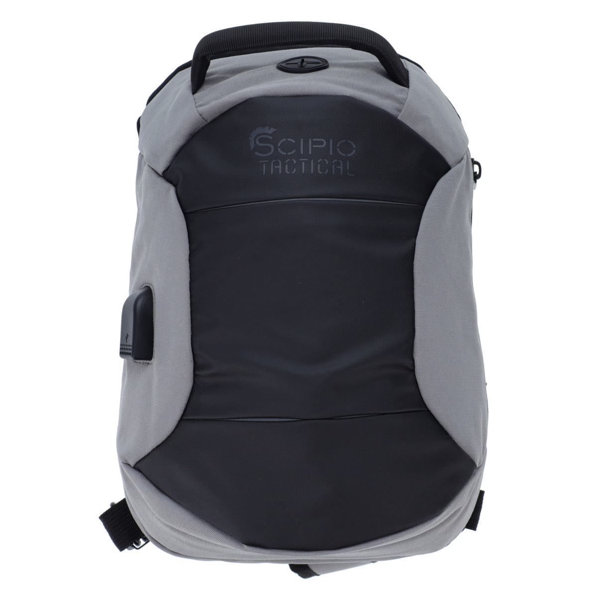 Scipio Sling Bag With Usb Port Kb18611E Small Crossbody Bag - Small Travel Backpack One Strap Backpack For Men Or Women - Black