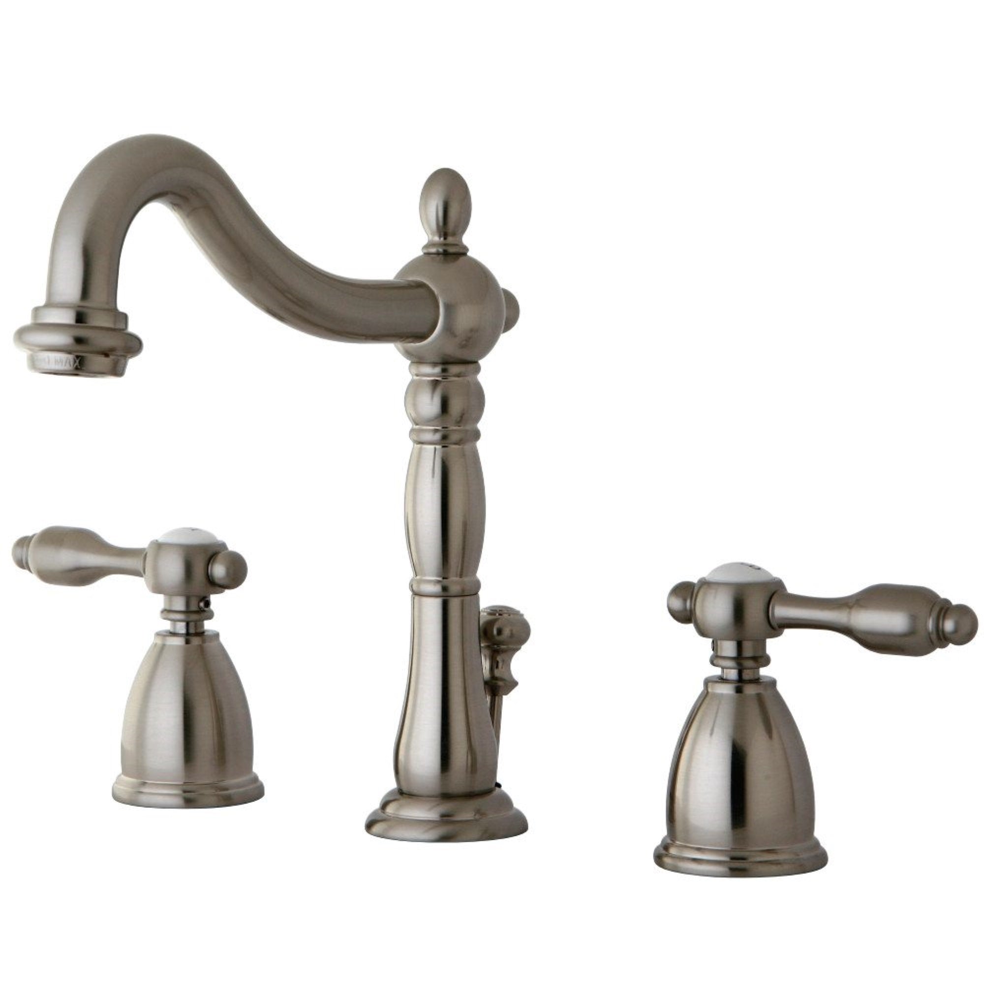 Kingston Brass Kb1978Tal 8 In. Widespread Bathroom Faucet, Brushed Nickel