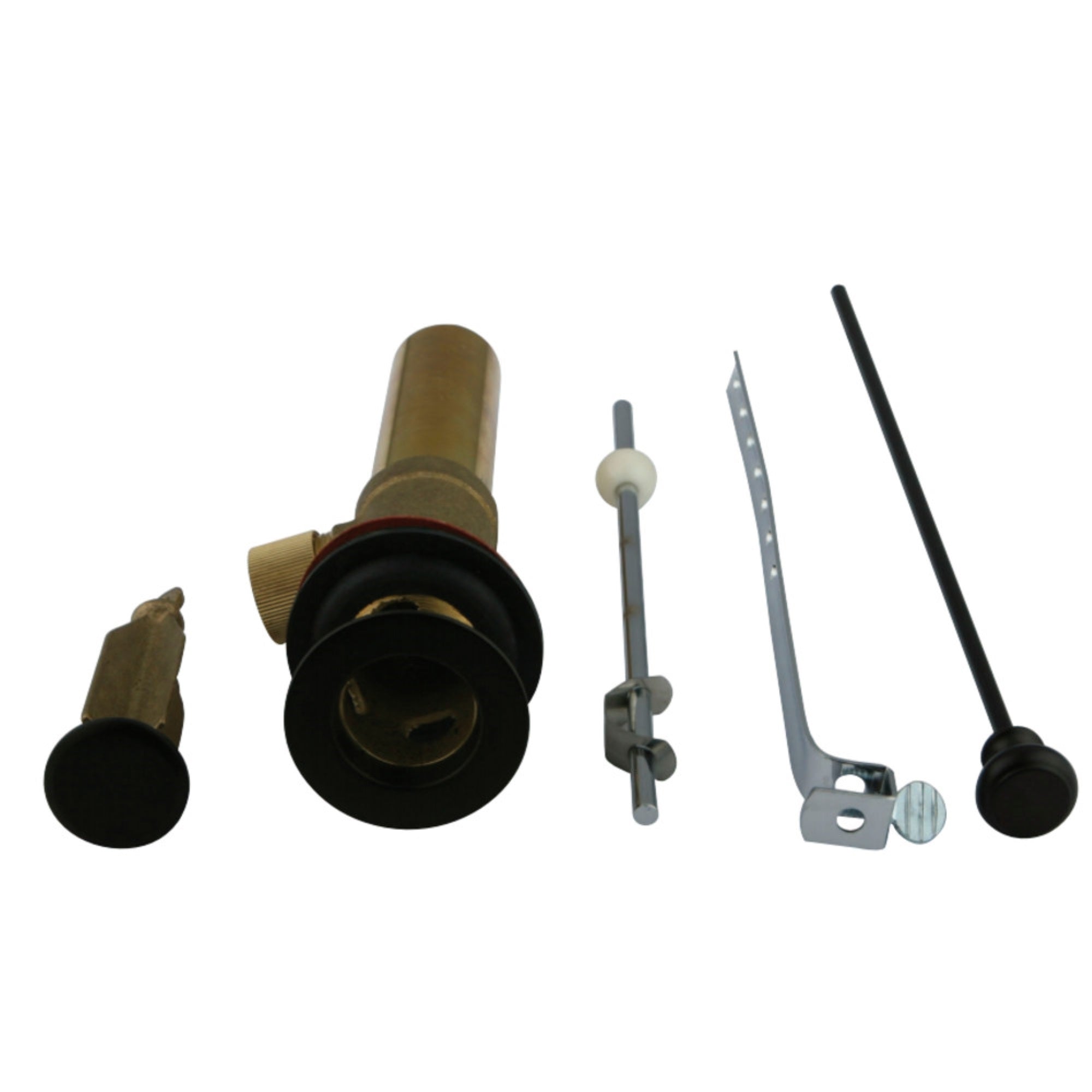 Kingston Brass Kb2005 Pop-Up Drain With Overflow, 22 Gauge, Oil Rubbed Bronze