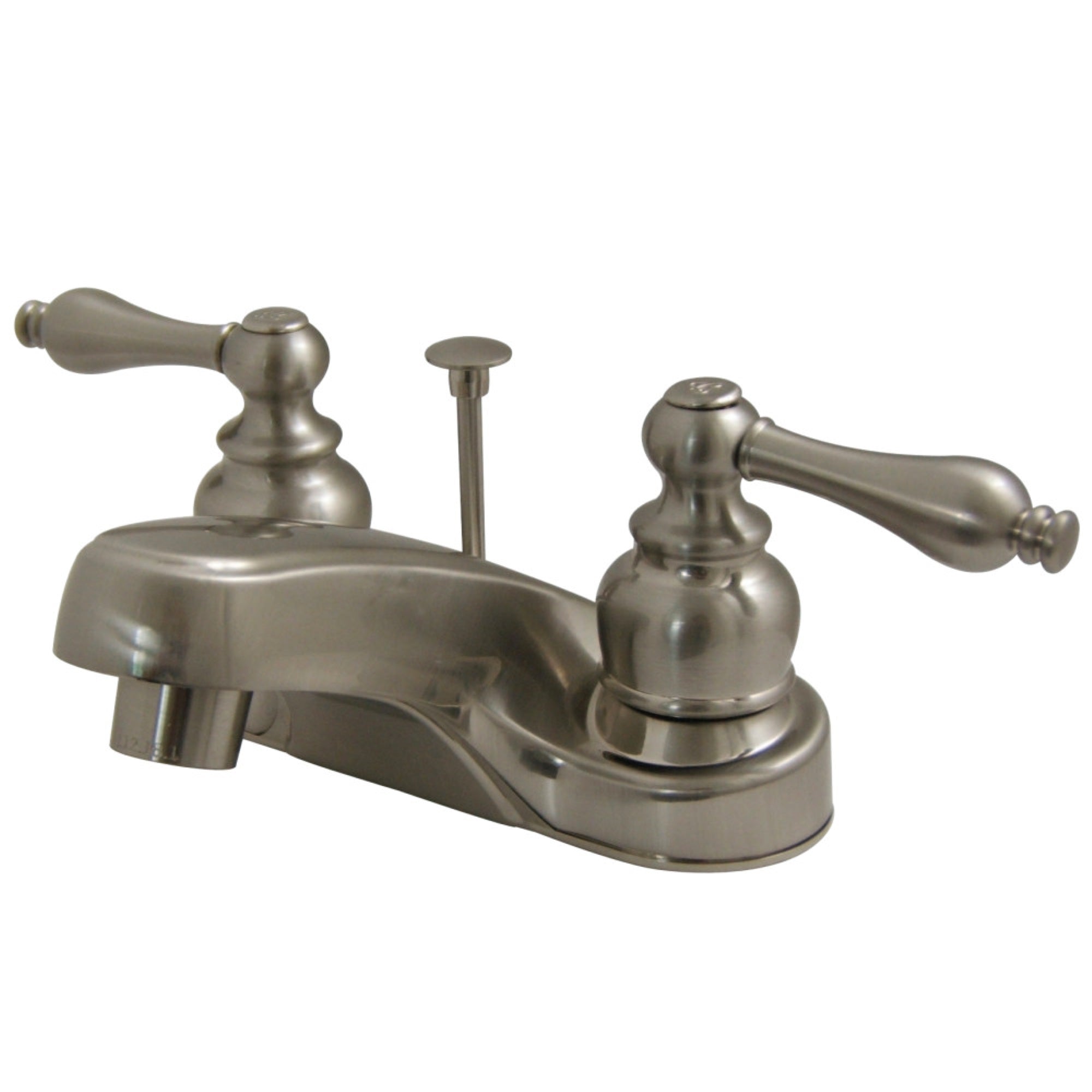 Kingston Brass Kb258Al 4 In. Centerset Bathroom Faucet, Brushed Nickel