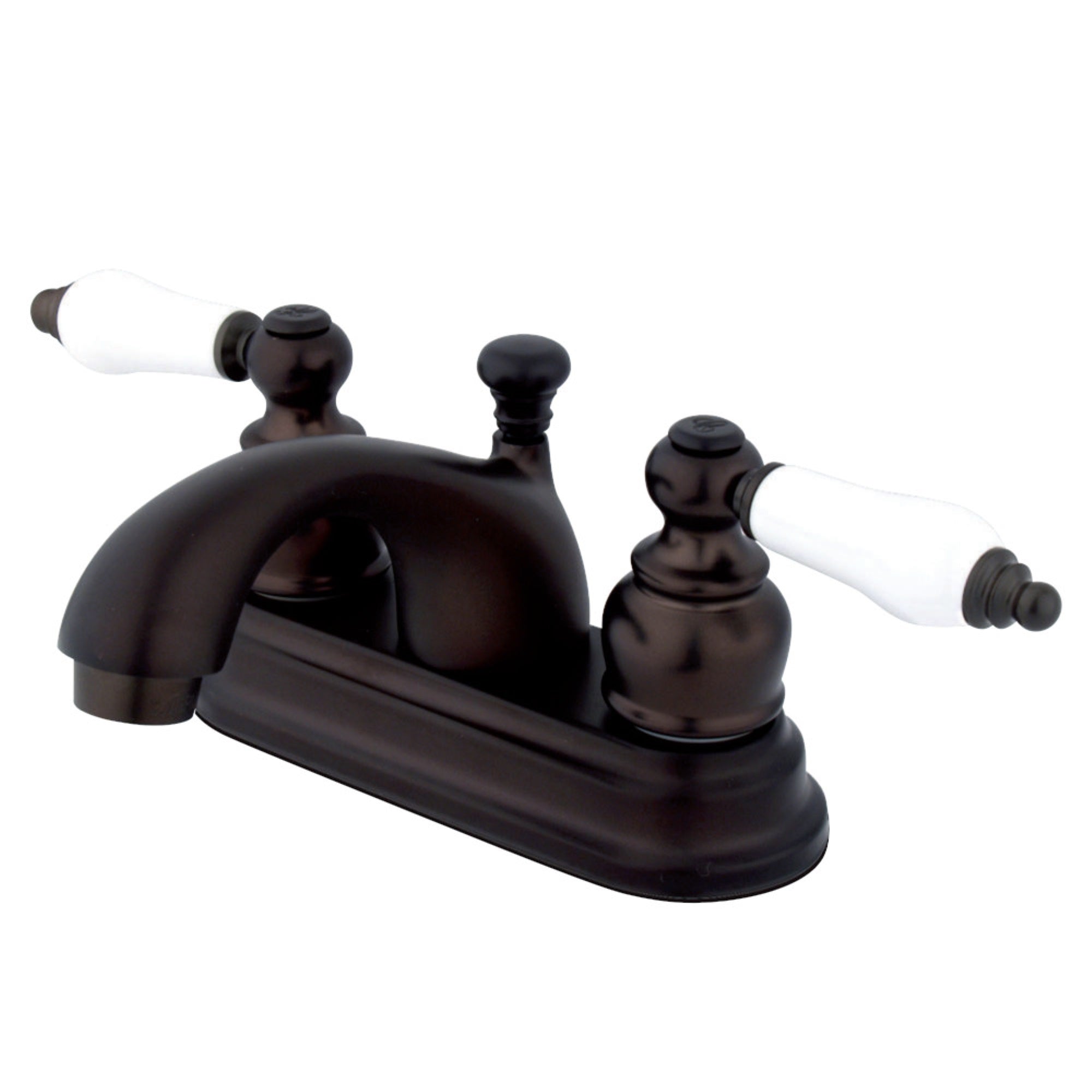Kingston Brass Kb2605Pl 4 In. Centerset Bathroom Faucet, Oil Rubbed Bronze