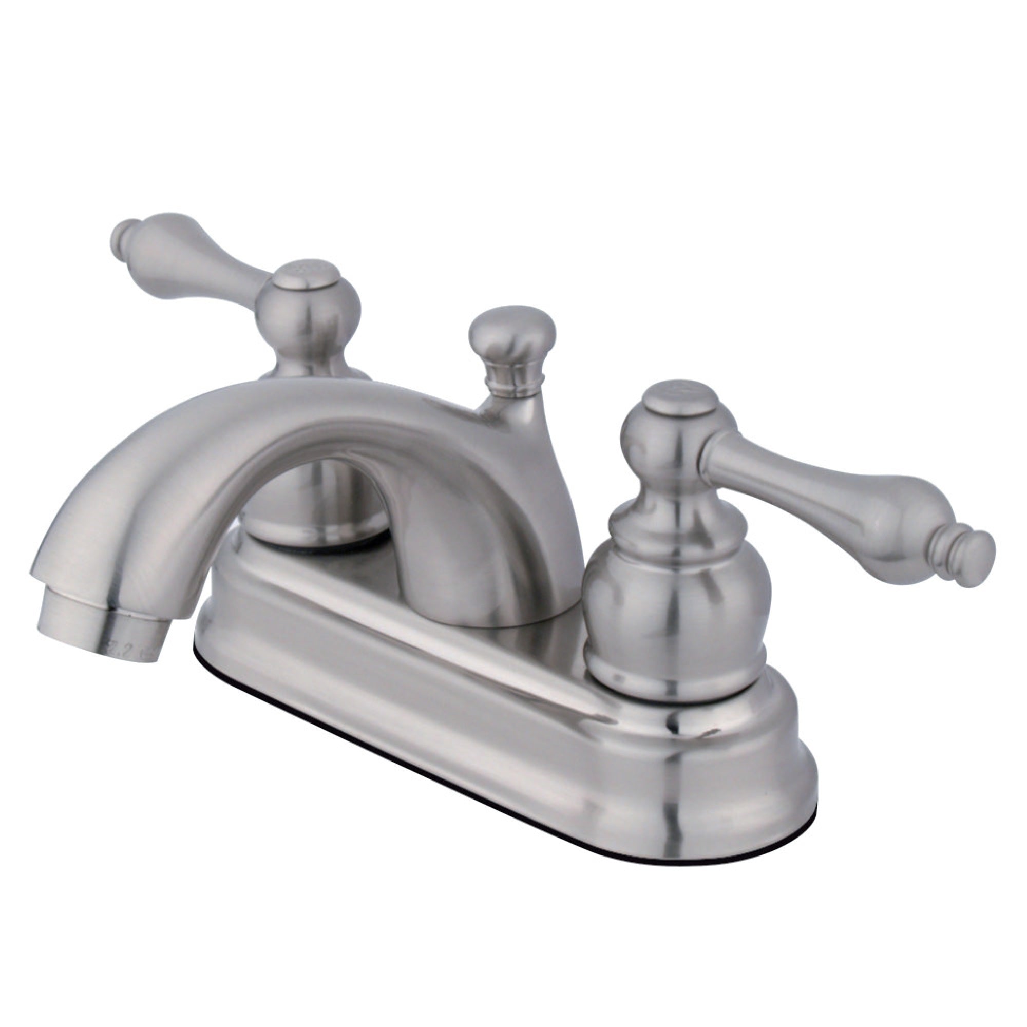 Kingston Brass Kb2608Al 4 In. Centerset Bathroom Faucet, Brushed Nickel