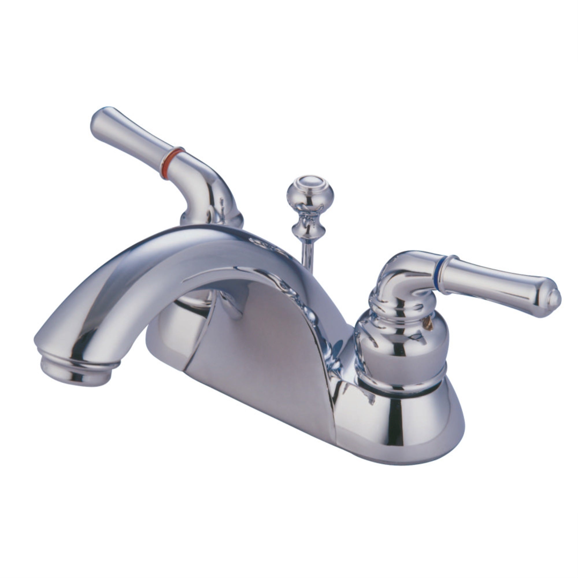 Kingston Brass Kb2621 4 In. Centerset Bathroom Faucet, Polished Chrome