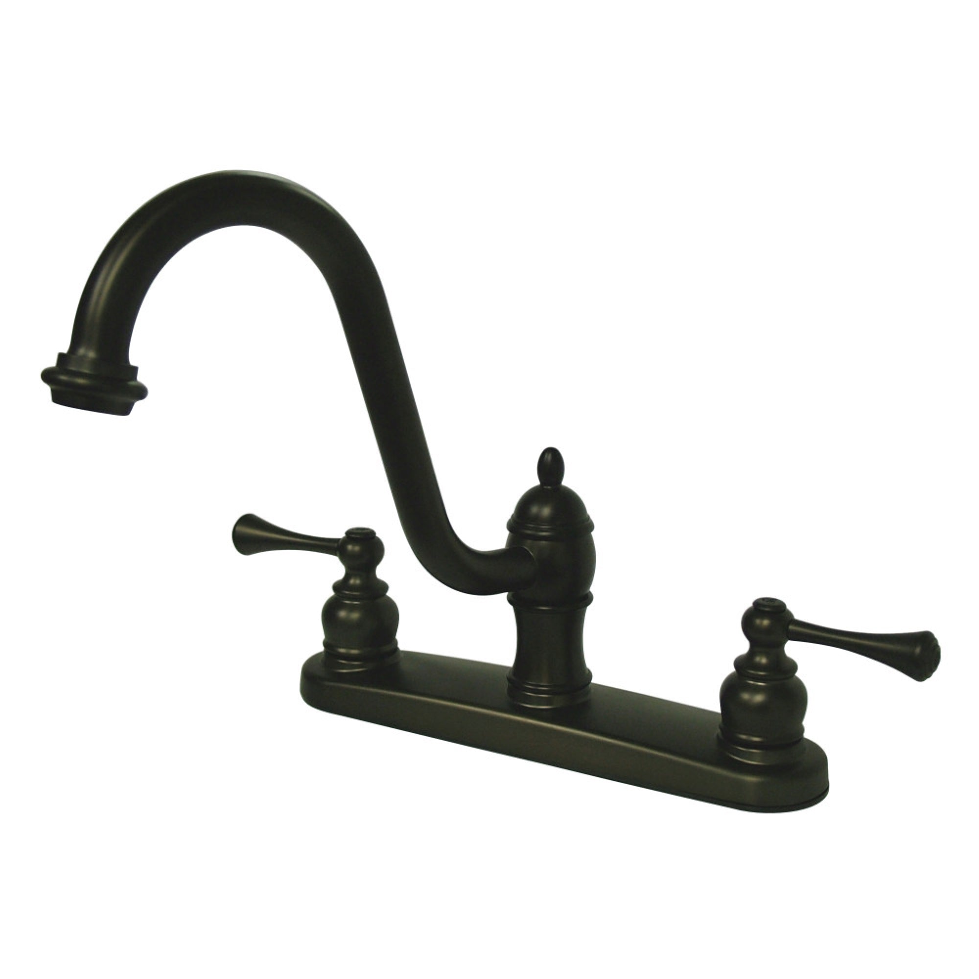 Kingston Brass Kb3115Blls Restoration 8-Inch Centerset Kitchen Faucet, Oil Rubbed Bronze