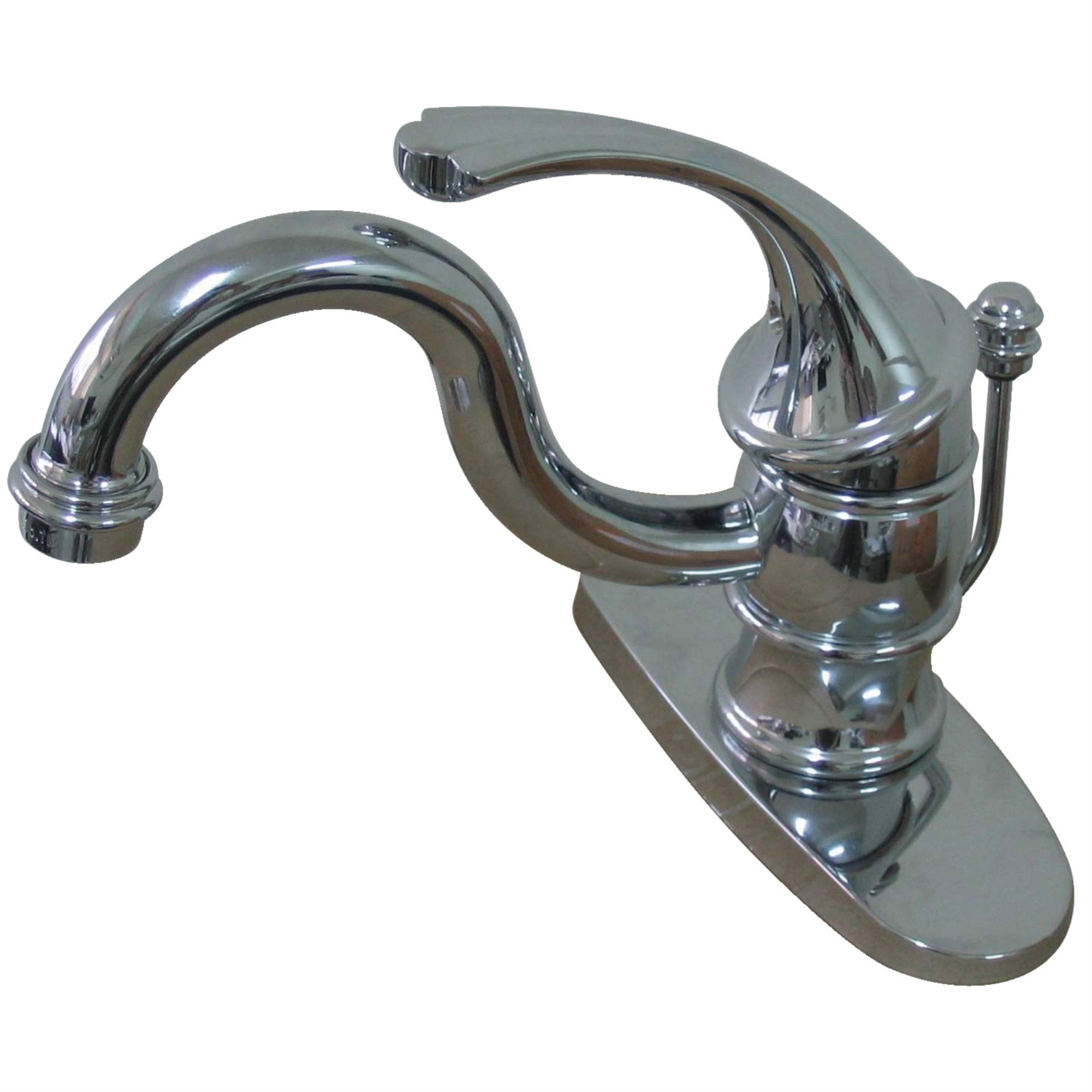 Kingston Brass Kb3401Gl Single-Handle 4 In. Centerset Bathroom Faucet, Polished Chrome
