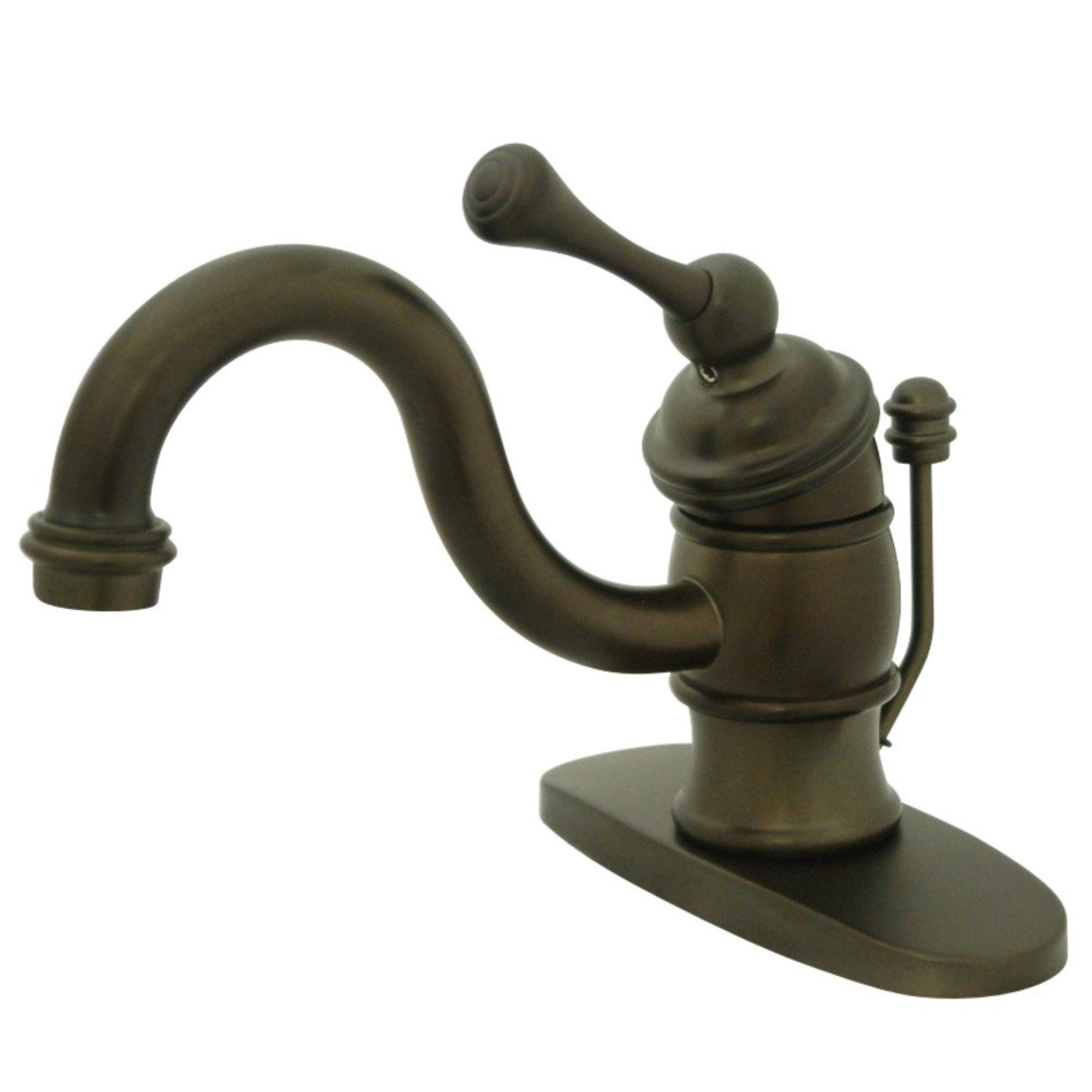 Kingston Brass Kb3405Bl Victorian 4 Centerset Single Handle Bathroom Faucet, Oil Rubbed Bronze