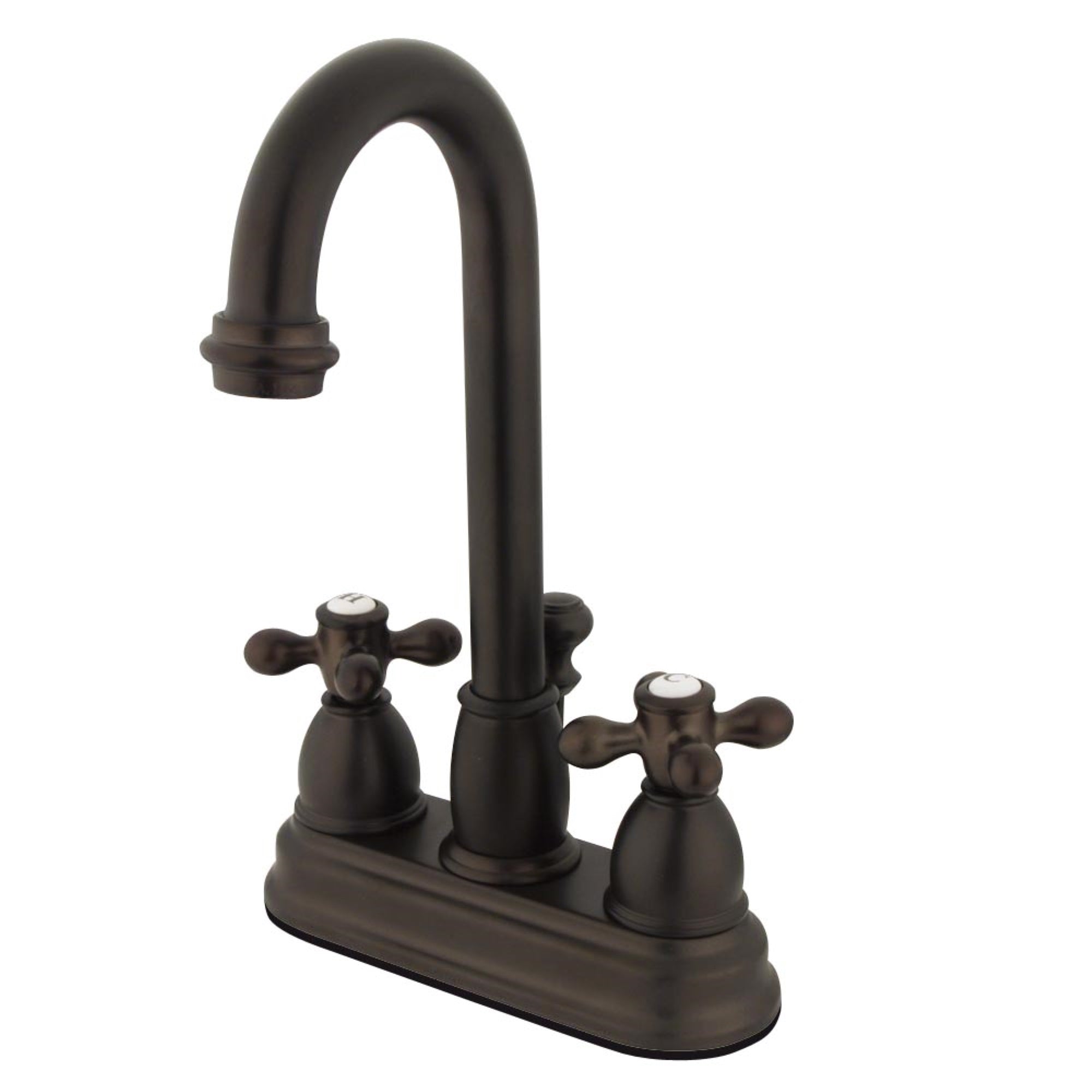 Kingston Brass Kb3615Ax 4 In. Centerset Bathroom Faucet, Oil Rubbed Bronze