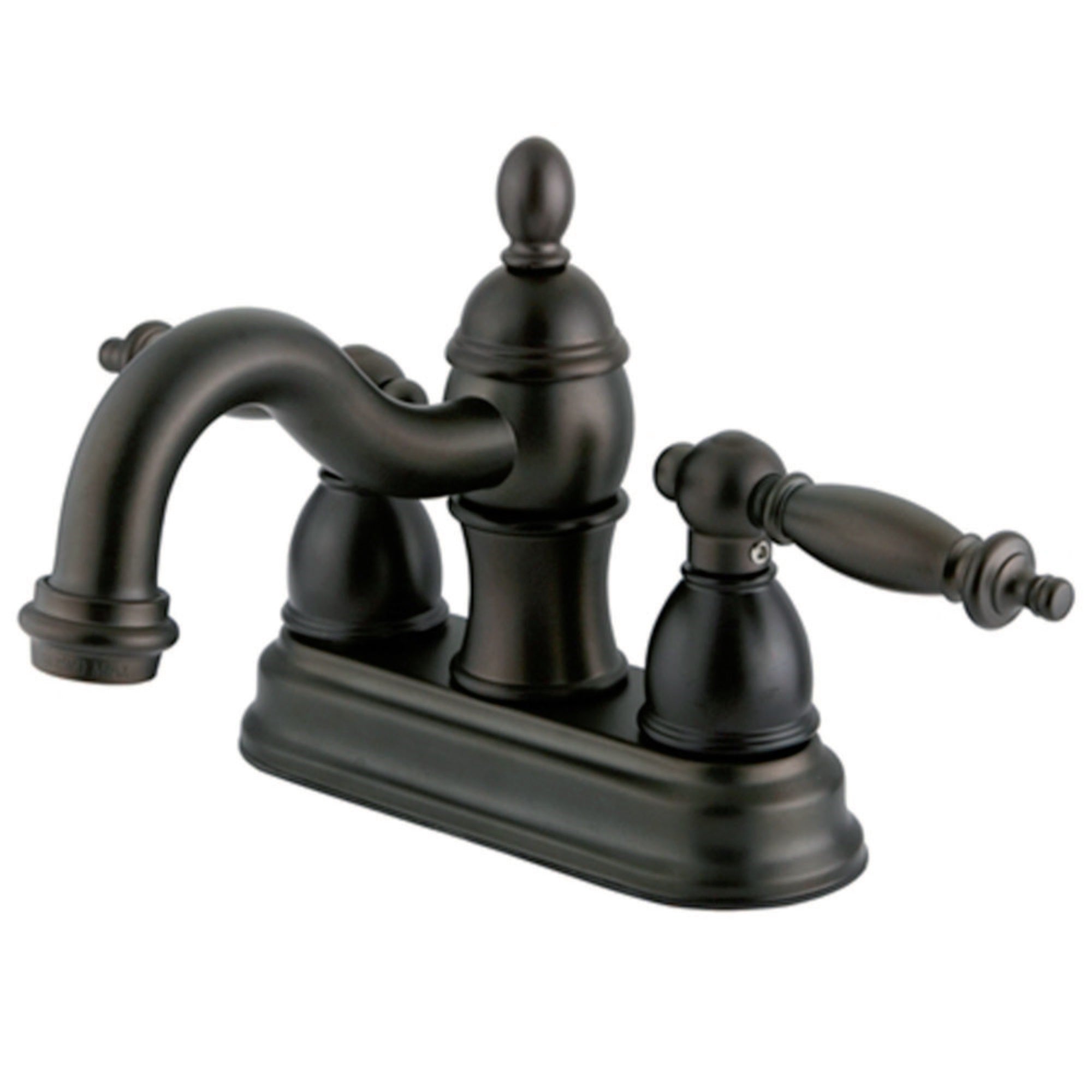 Kingston Brass Kb3905Tl 4 In. Centerset Bathroom Faucet, Oil Rubbed Bronze