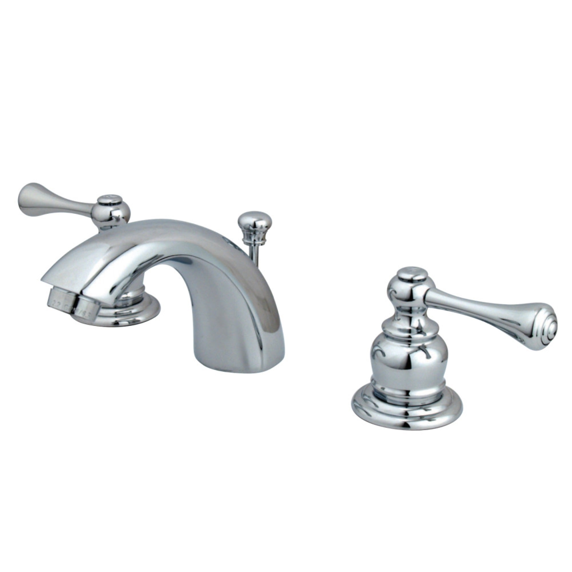 Kingston Brass Kb3941Bl Mini-Widespread Bathroom Faucet, Polished Chrome