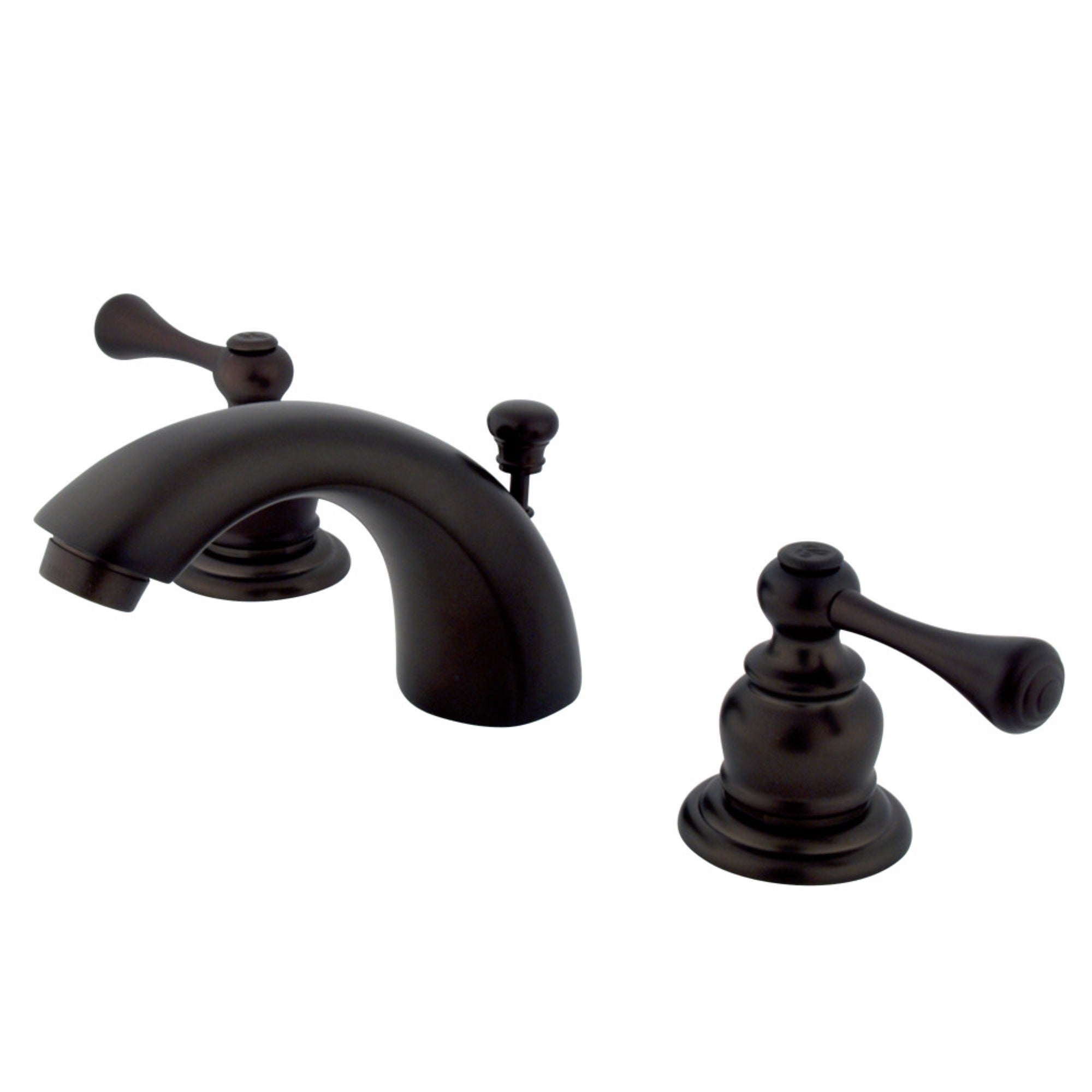Kingston Brass Kb3945Bl Mini-Widespread Bathroom Faucet, Oil Rubbed Bronze