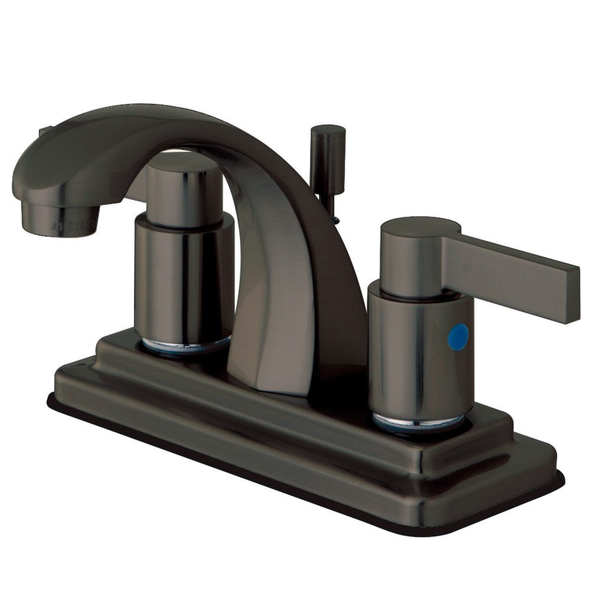 Kingston Brass Kb4645Ndl 4 In. Centerset Bathroom Faucet, Oil Rubbed Bronze
