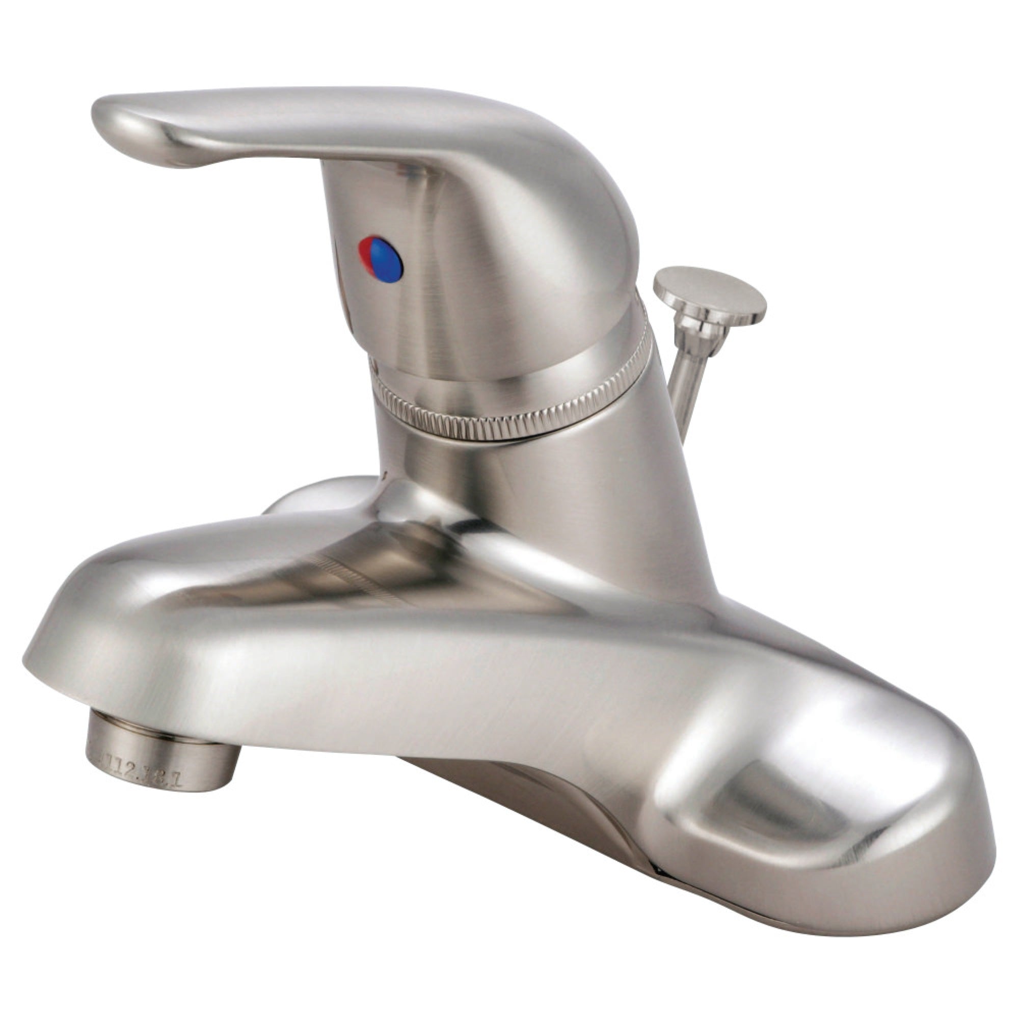 Kingston Brass Kb548B 4 In. Centerset Bathroom Faucet, Brushed Nickel