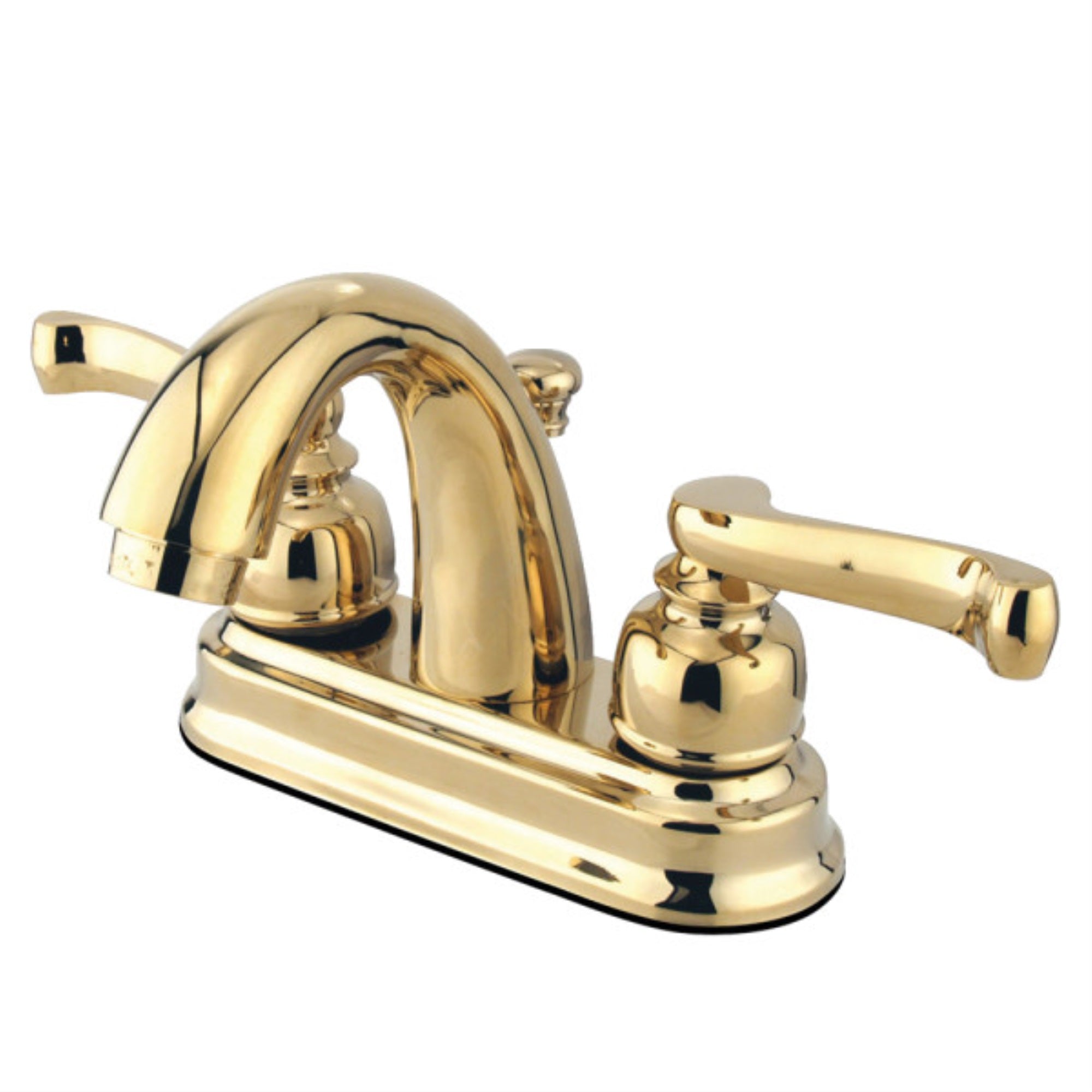 Kingston Brass Kb5612Fl 4 In. Centerset Bathroom Faucet, Polished Brass