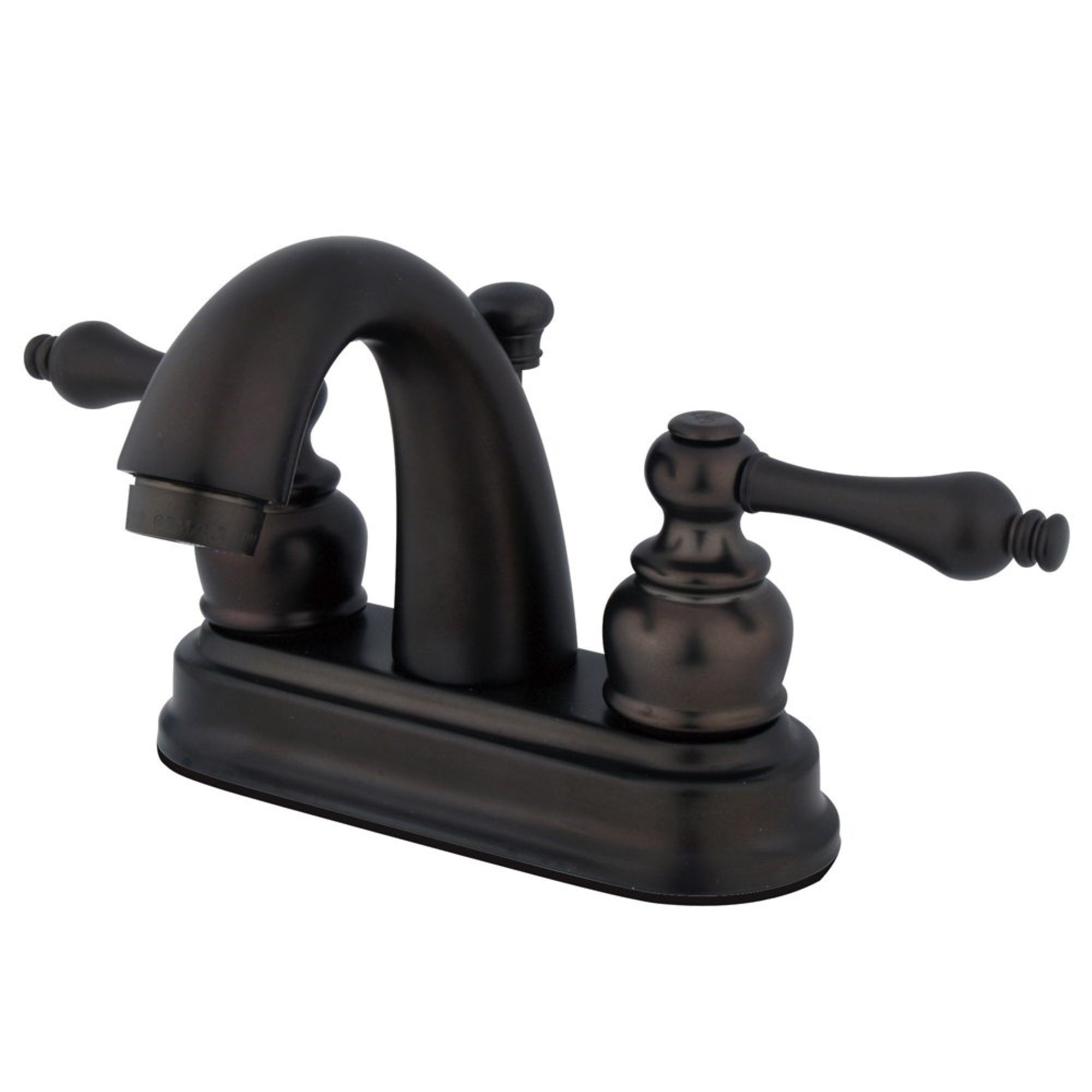 Kingston Brass Kb5615Al Restoration 4 In. Centerset Bathroom Faucet, Oil Rubbed Bronze