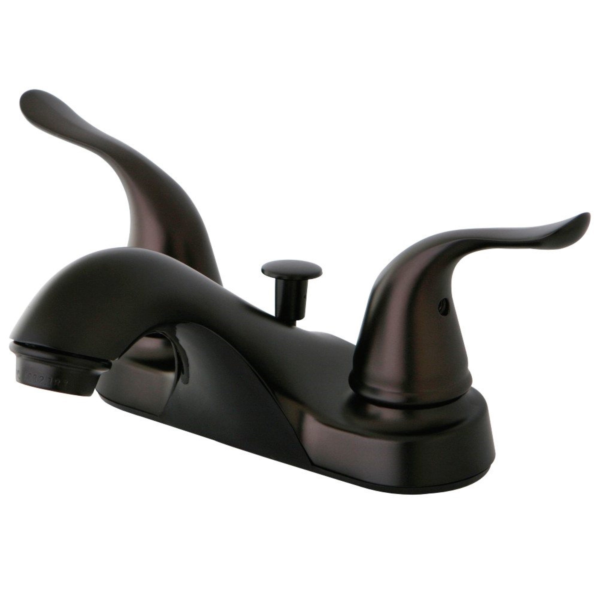Kingston Brass Kb5625Yl 4 In. Centerset Bathroom Faucet, Oil Rubbed Bronze