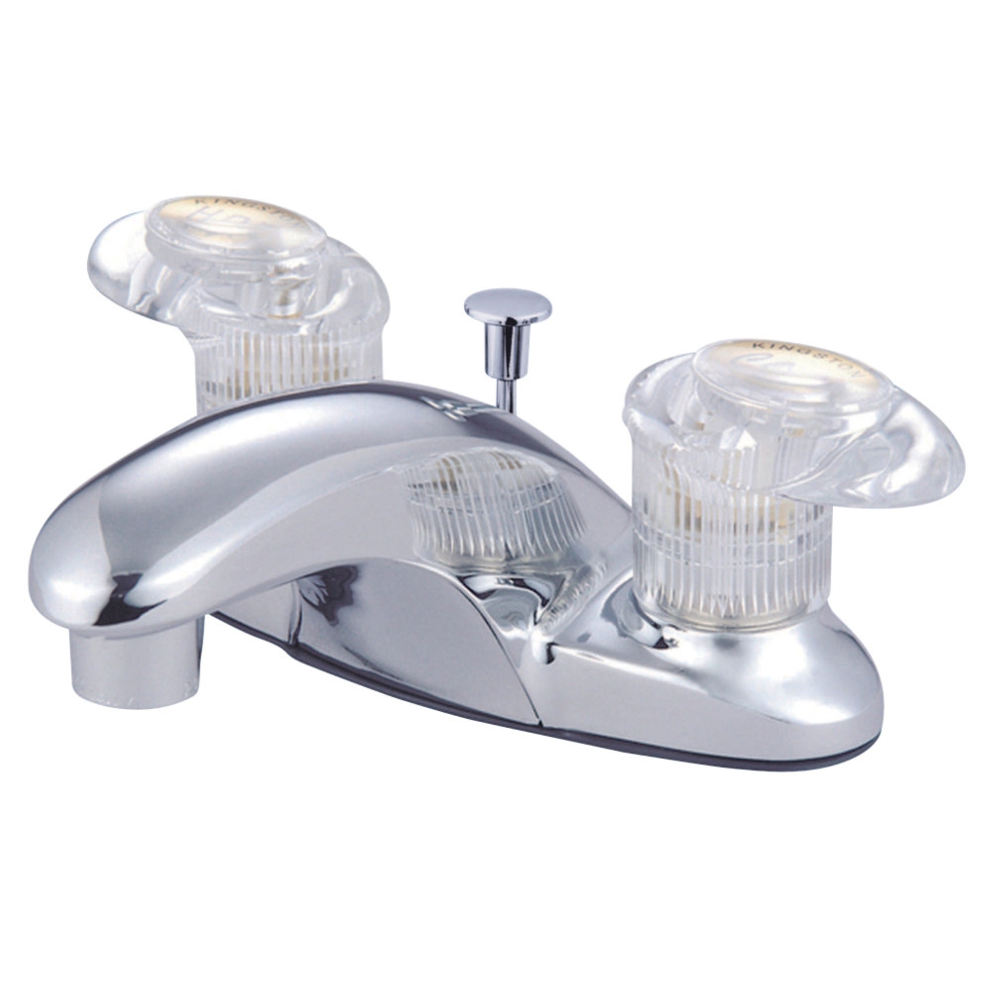 Kingston Brass Kb6151All 4 In. Centerset Bathroom Faucet, Polished Chrome