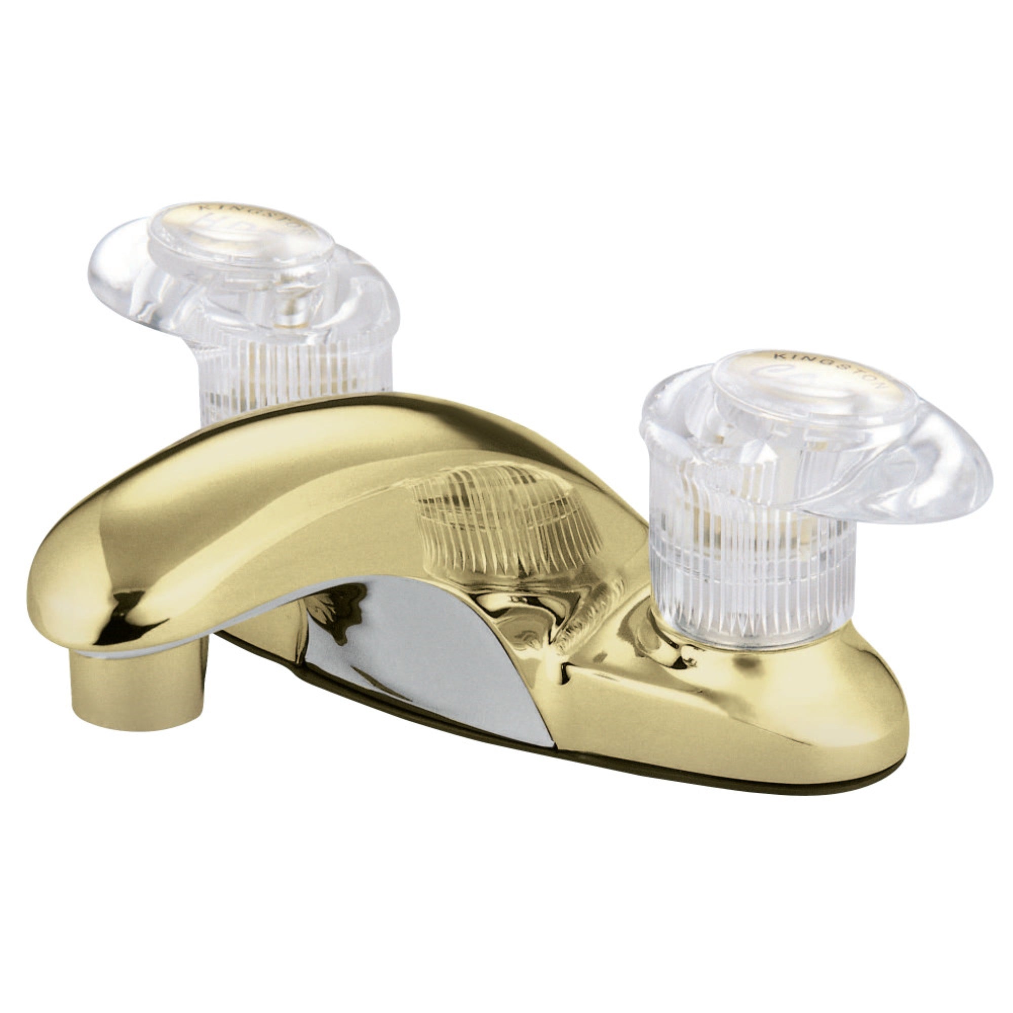 Kingston Brass Kb6152Lp 4 In. Centerset Bathroom Faucet, Polished Brass