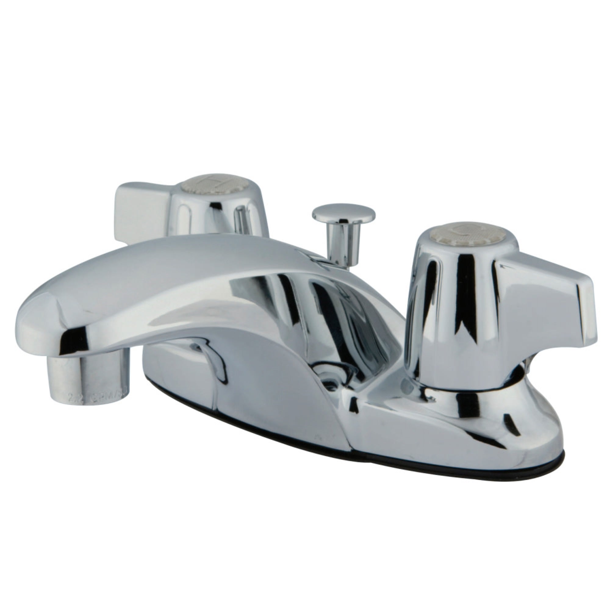 Kingston Brass Kb620 4 In. Centerset Bathroom Faucet, Polished Chrome