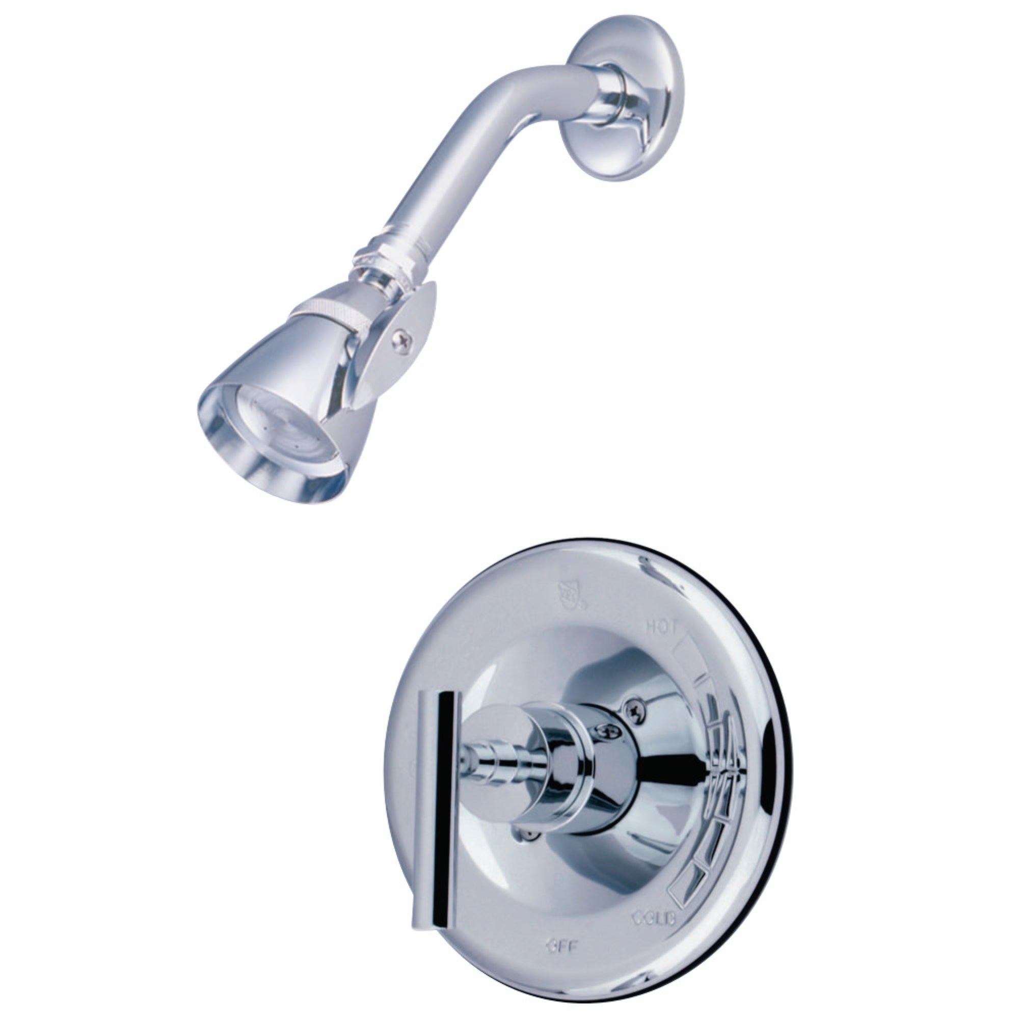 Kingston Brass Kb6631Cmlso Manhattan Tub & Shower Faucet (Shower Only), Polished Chrome