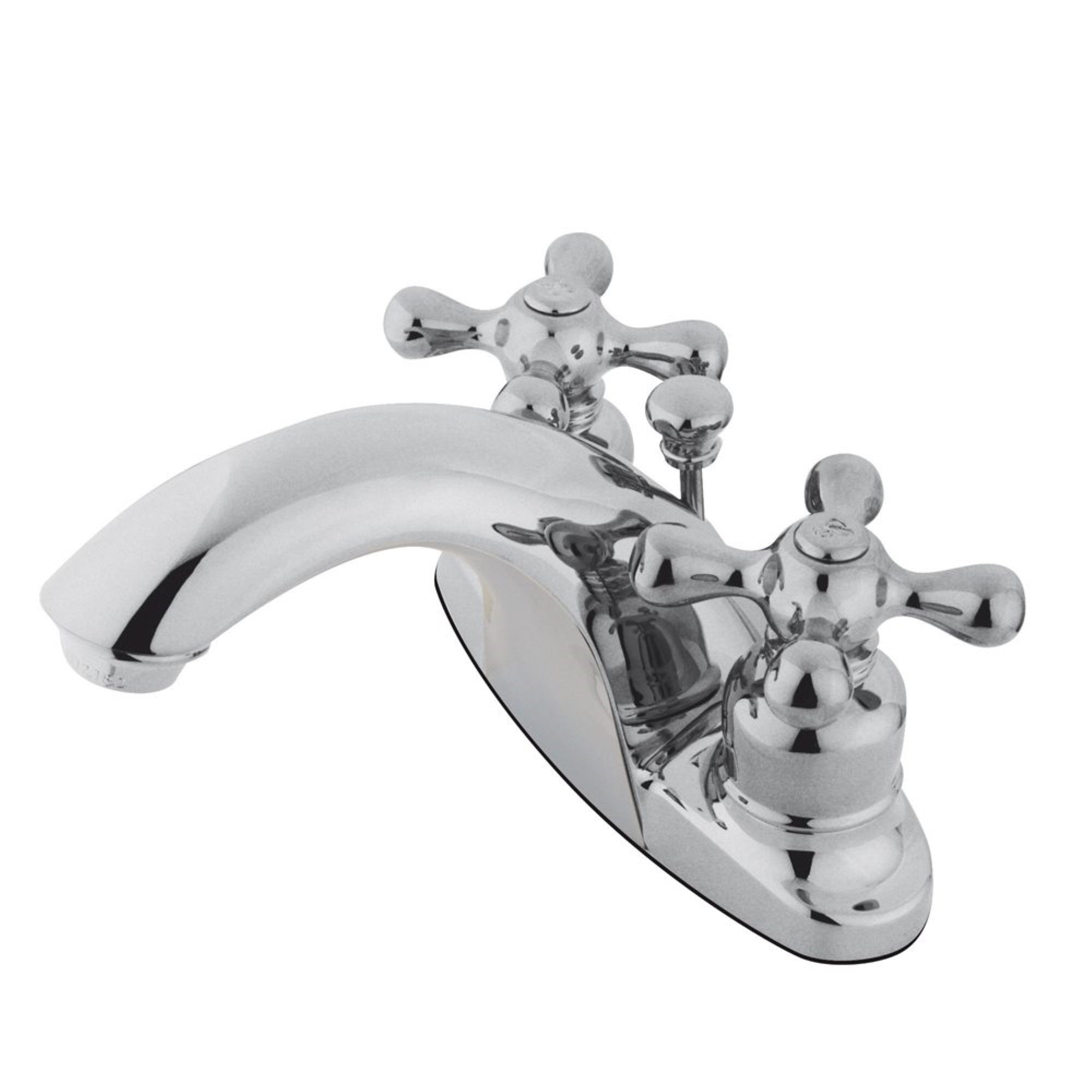 Kingston Brass Kb7641Ax 4 In. Centerset Bathroom Faucet, Polished Chrome