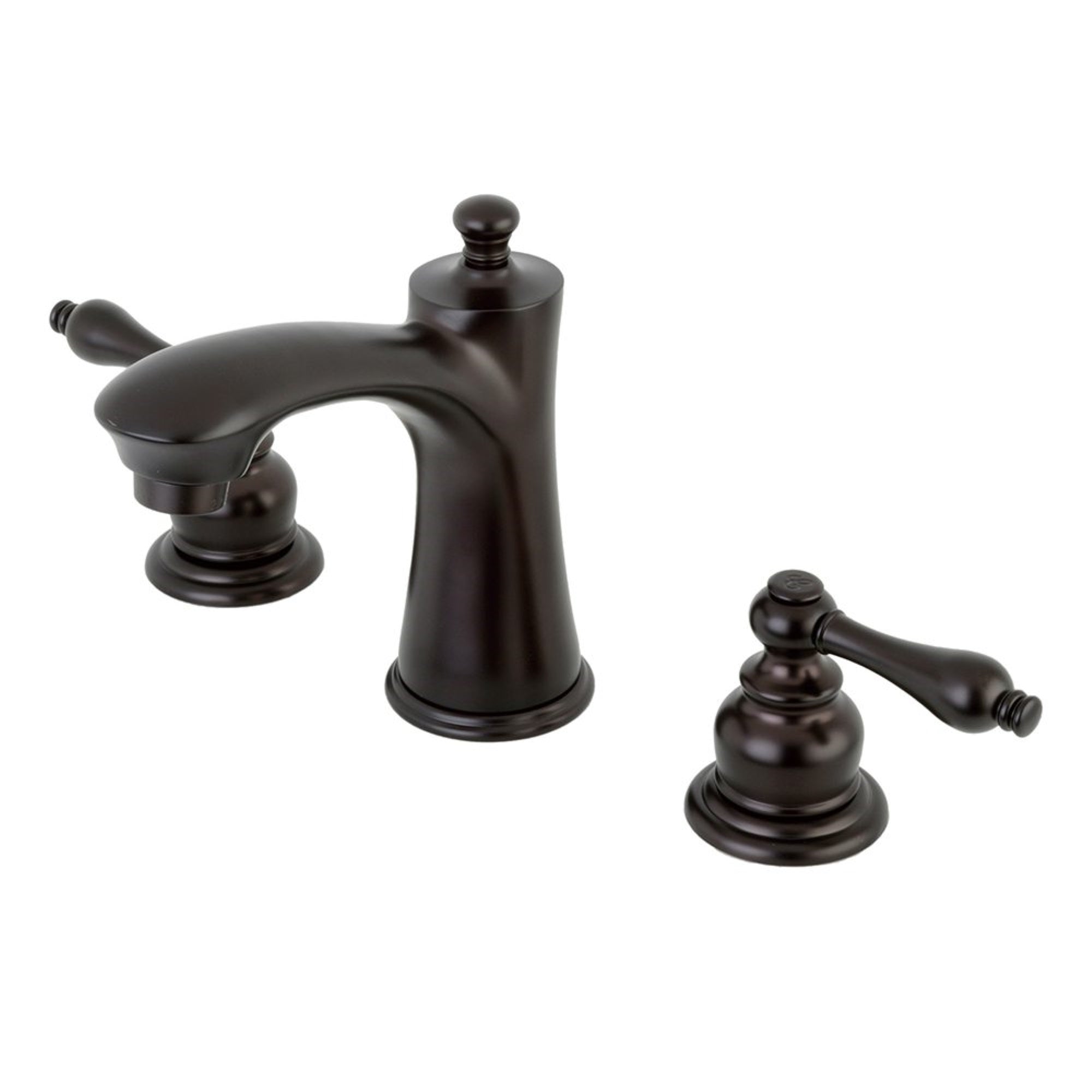 Kingston Brass Kb7965Al 8 In. Widespread Bathroom Faucet, Oil Rubbed Bronze