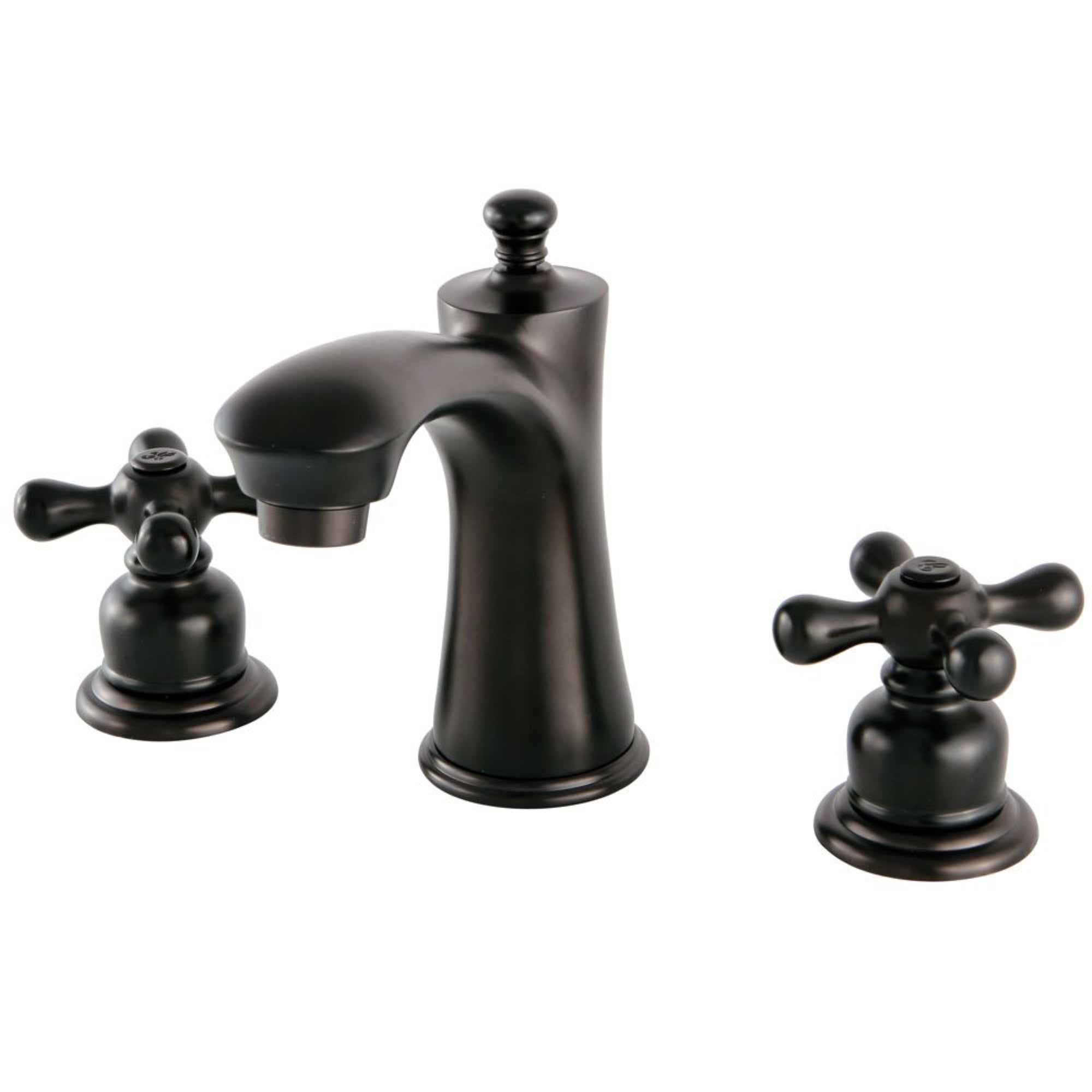 Kingston Brass Kb7965Ax 8 In. Widespread Bathroom Faucet, Oil Rubbed Bronze