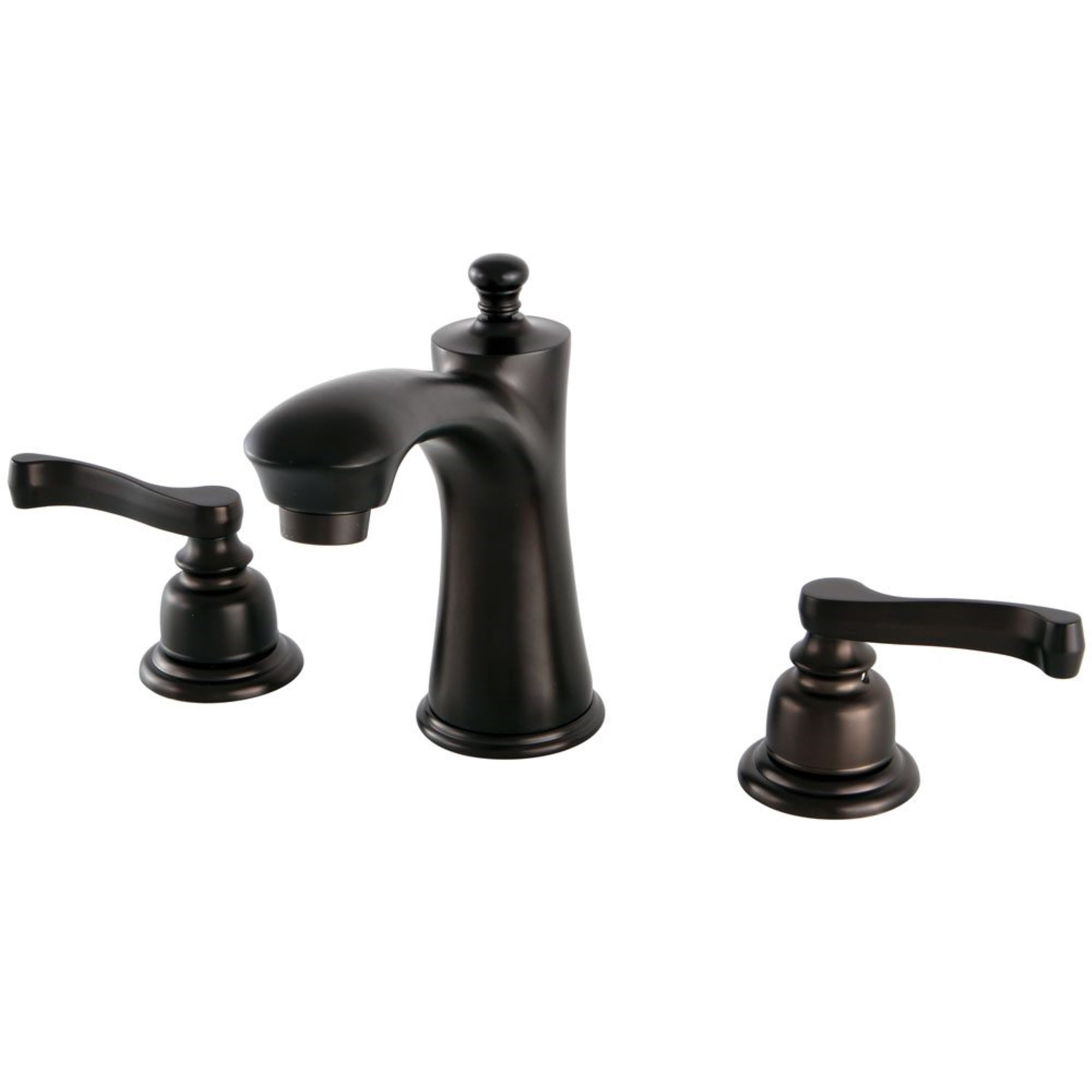 Kingston Brass Kb7965Fl 8 In. Widespread Bathroom Faucet, Oil Rubbed Bronze