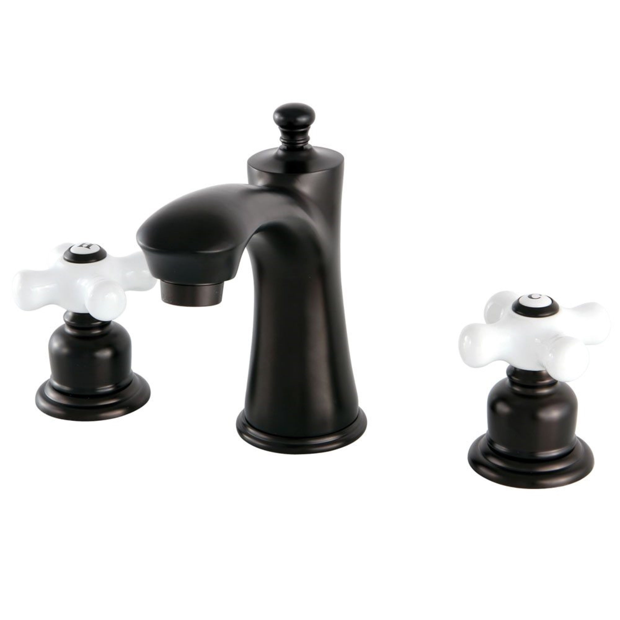 Kingston Brass Kb7965Px 8 In. Widespread Bathroom Faucet, Oil Rubbed Bronze