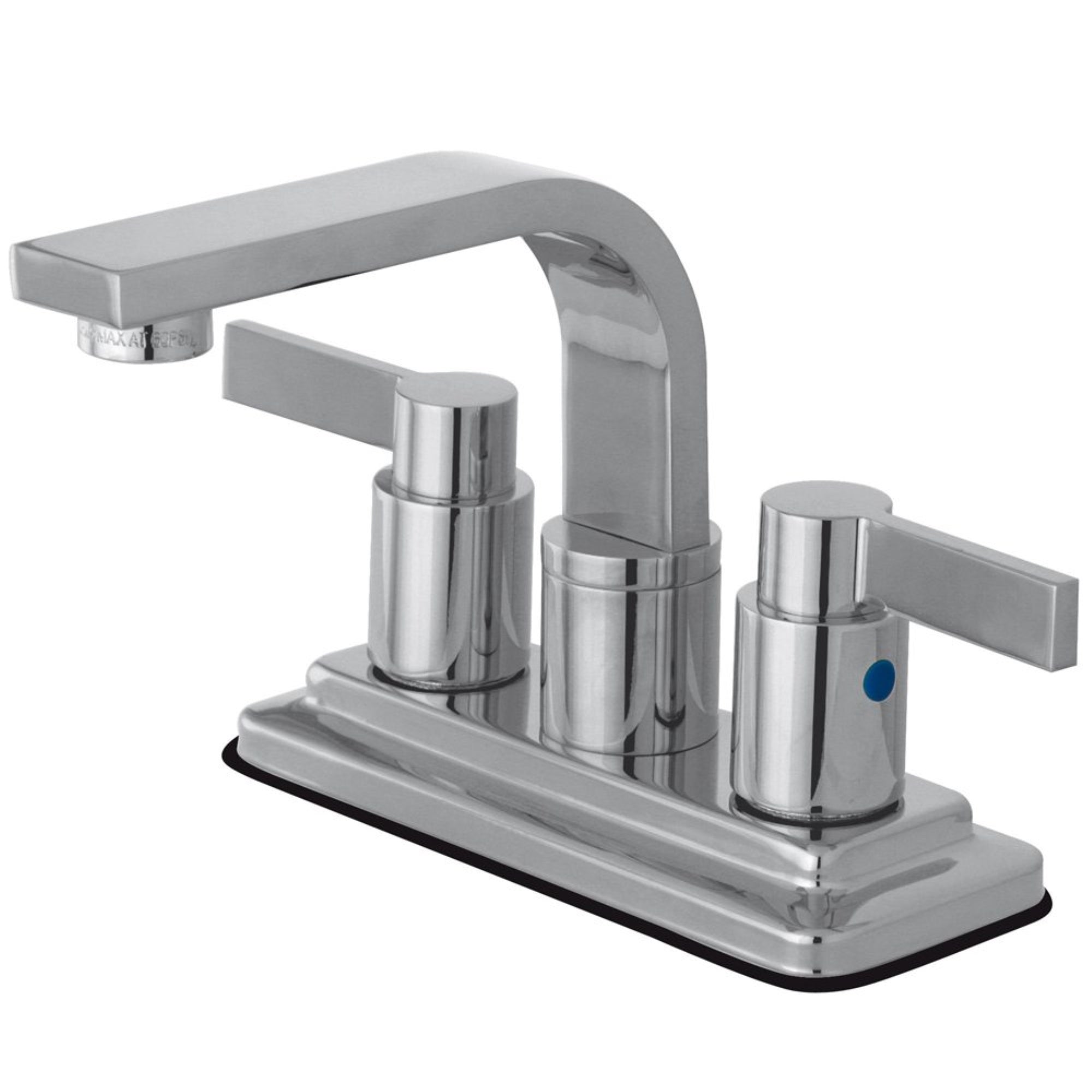 Kingston Brass Kb8461Ndl 4 In. Centerset Bathroom Faucet, Polished Chrome