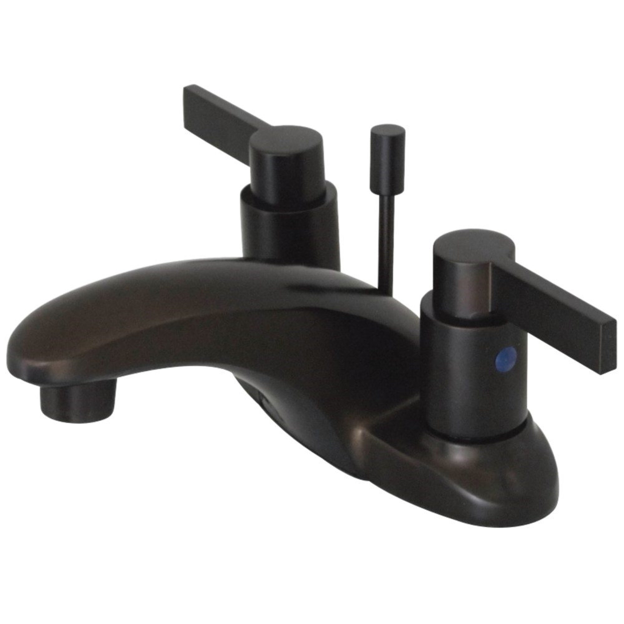Kingston Brass Kb8625Ndl 4 In. Centerset Bathroom Faucet, Oil Rubbed Bronze
