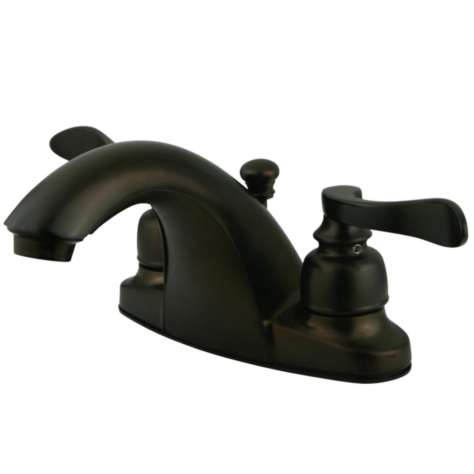 Kingston Brass Kb8645Nfl 4 In. Centerset Bathroom Faucet, Oil Rubbed Bronze