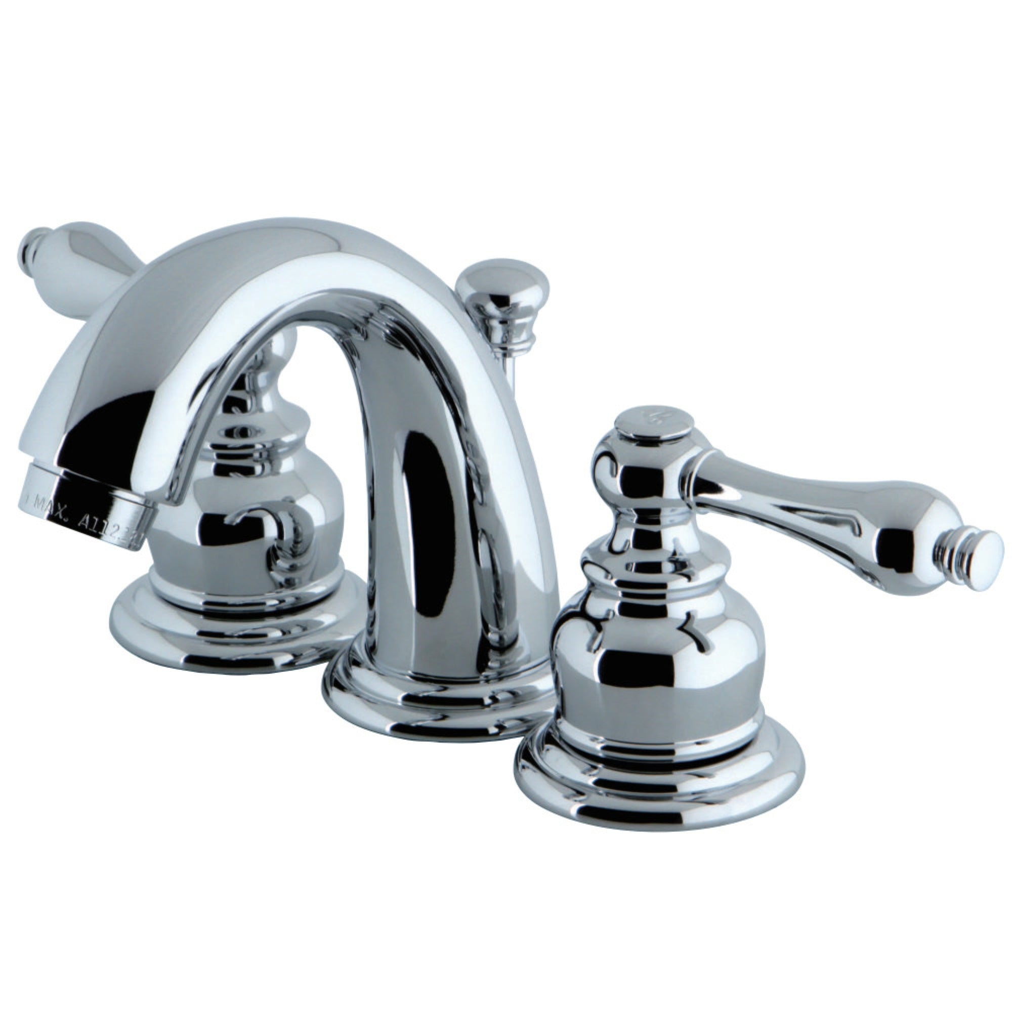 Kingston Brass Kb911Al English Country Widespread Bathroom Faucet, Polished Chrome