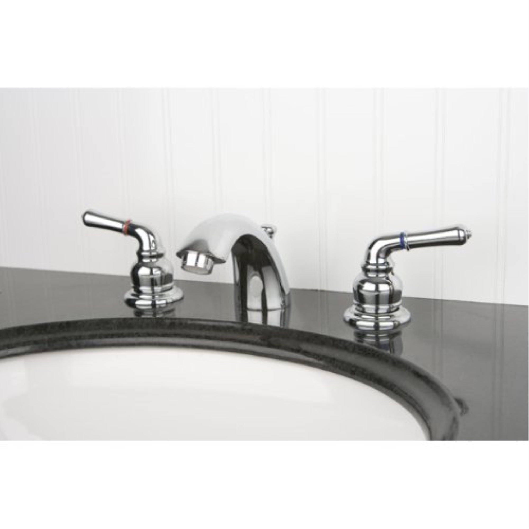 Kingston Brass Kb951 Magellan Mini-Widespread Bathroom Faucet, Polished Chrome