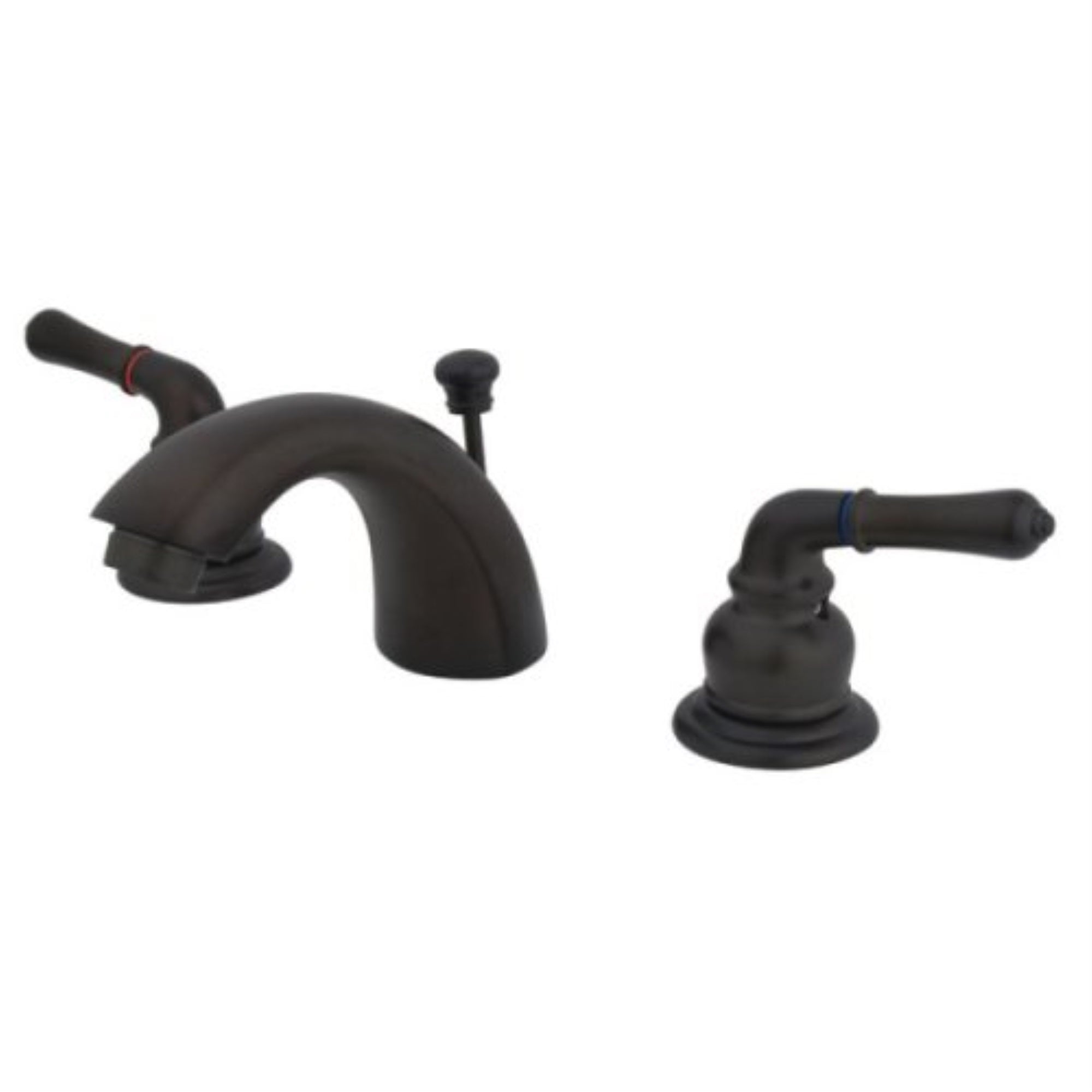 Kingston Brass Kb955 Magellan Mini-Widespread Bathroom Faucet, Oil Rubbed Bronze