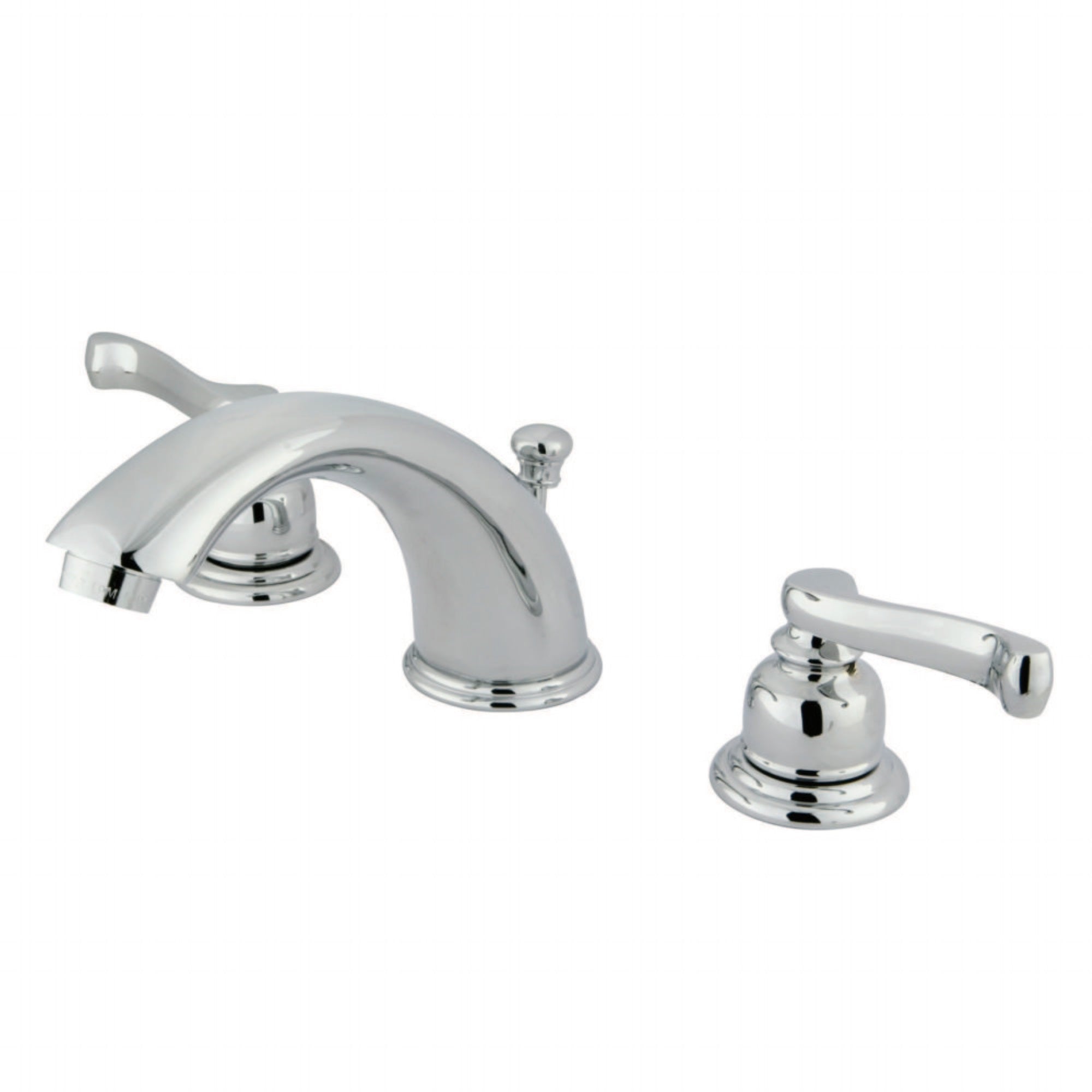 Kingston Brass Kb961Fl Widespread Bathroom Faucet, Polished Chrome