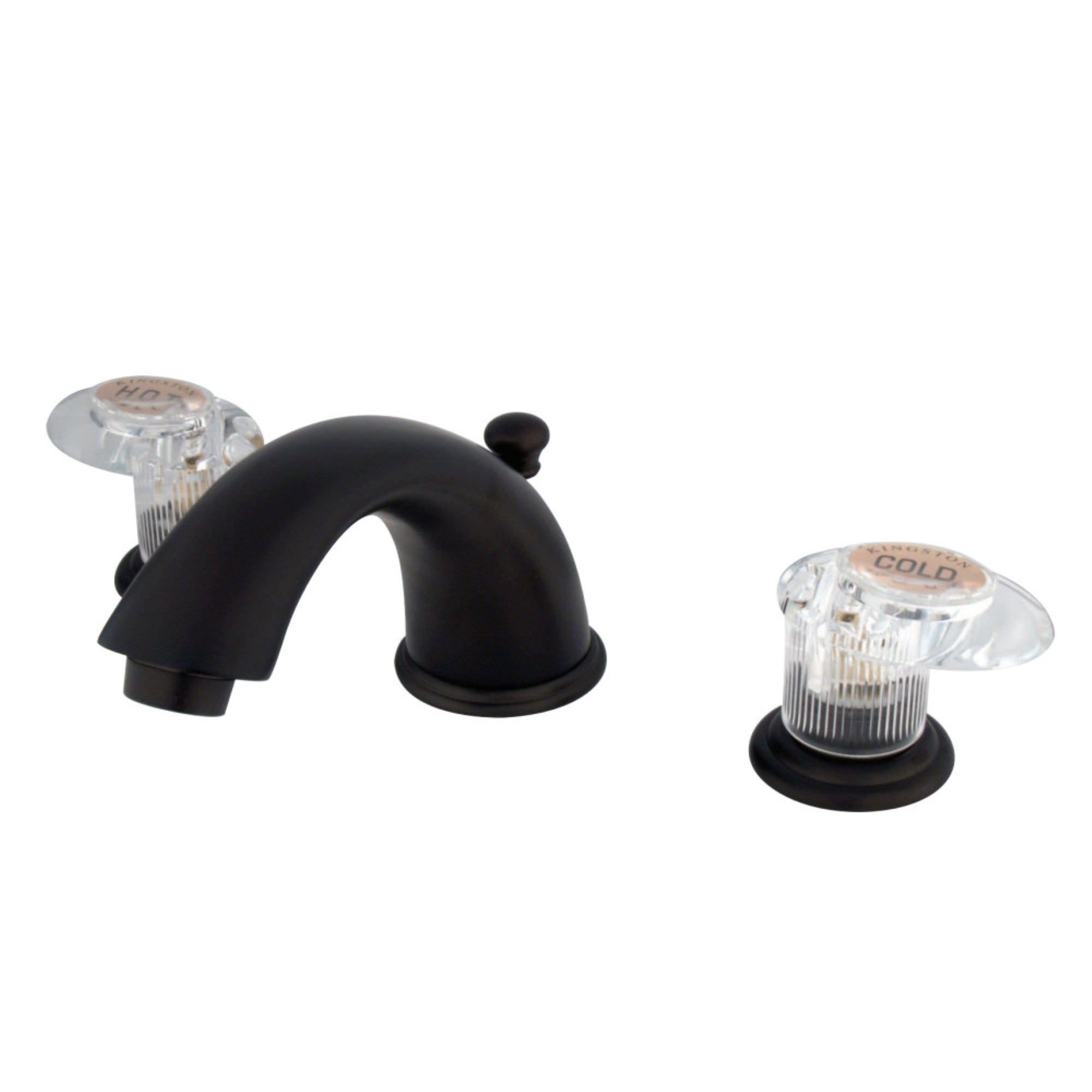 Kingston Brass Kb965All Widespread Bathroom Faucet, Oil Rubbed Bronze