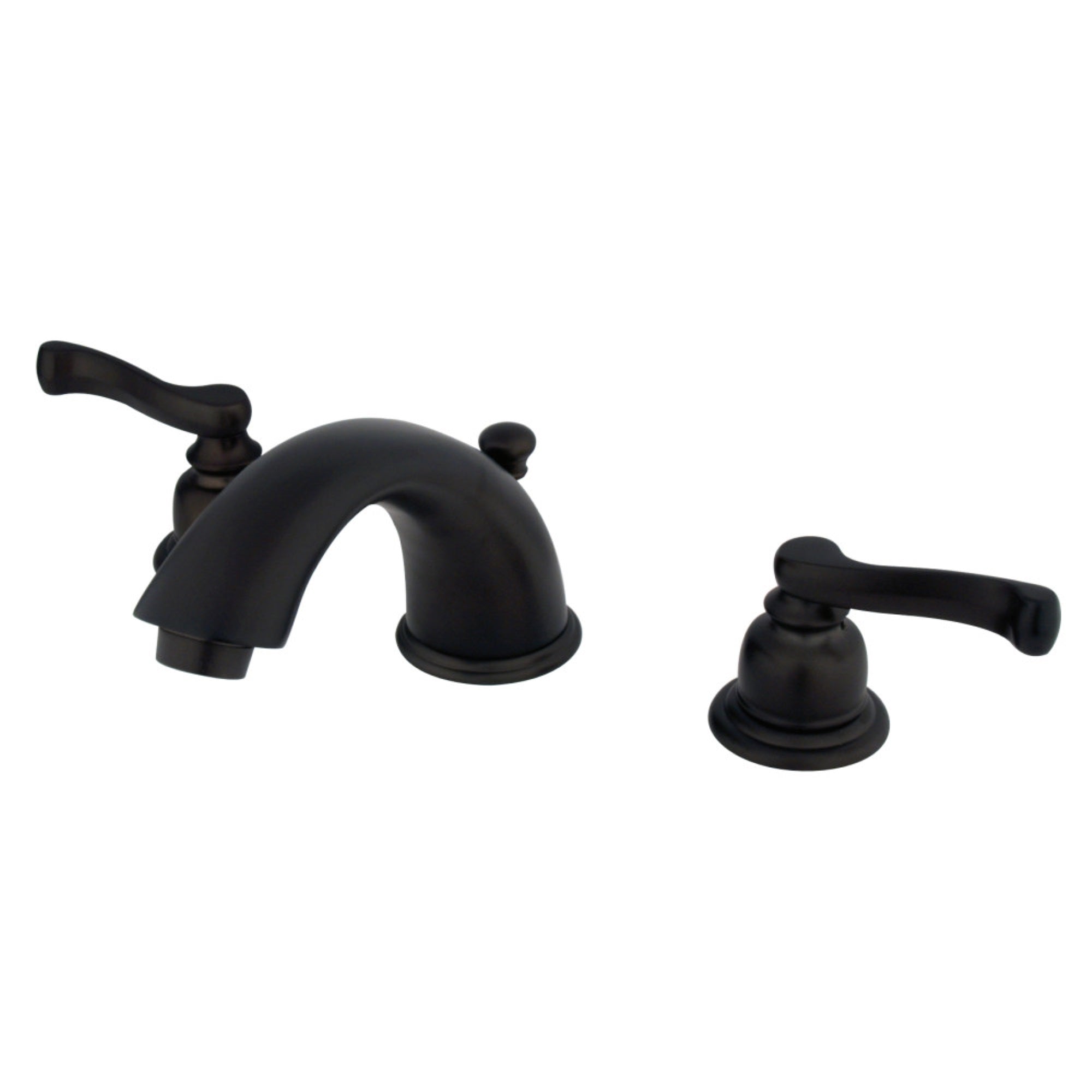 Kingston Brass Kb965Fl Widespread Bathroom Faucet, Oil Rubbed Bronze