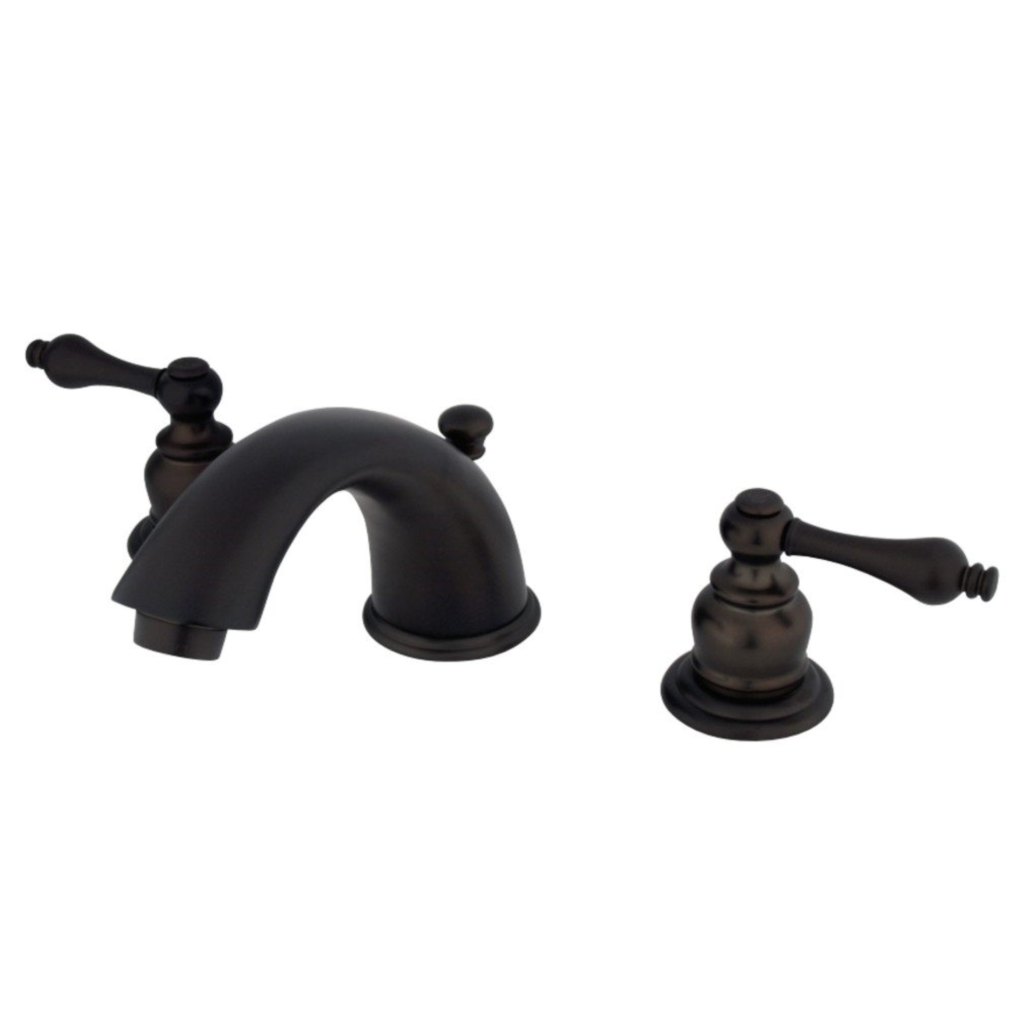 Kingston Brass Kb975Al Victorian Widespread Bathroom Faucet, Oil Rubbed Bronze