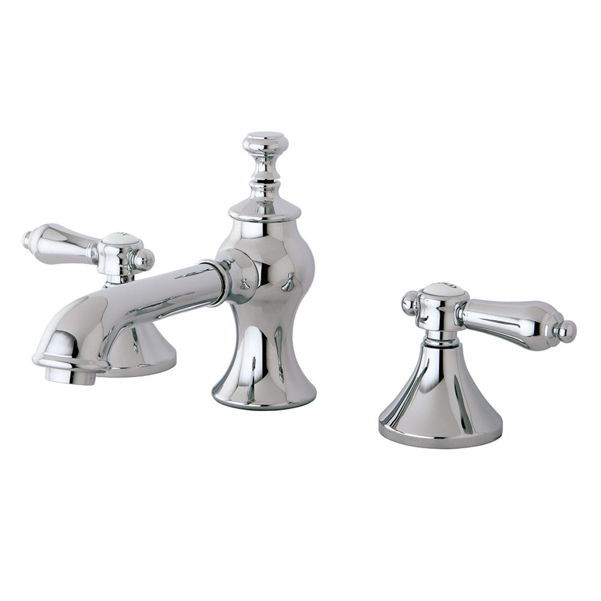 Kingston Brass Kc7061Bal 8 In. Widespread Bathroom Faucet, Polished Chrome