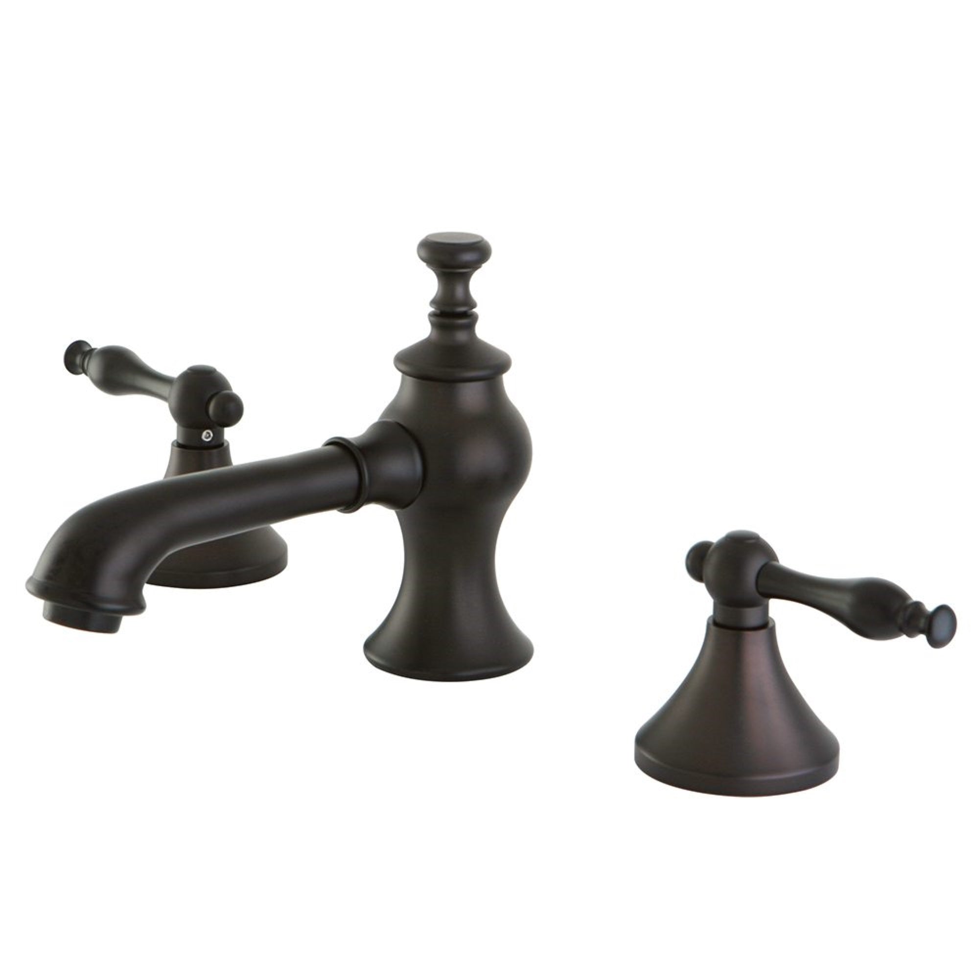 Kingston Brass Kc7065Nl 8 In. Widespread Bathroom Faucet, Oil Rubbed Bronze